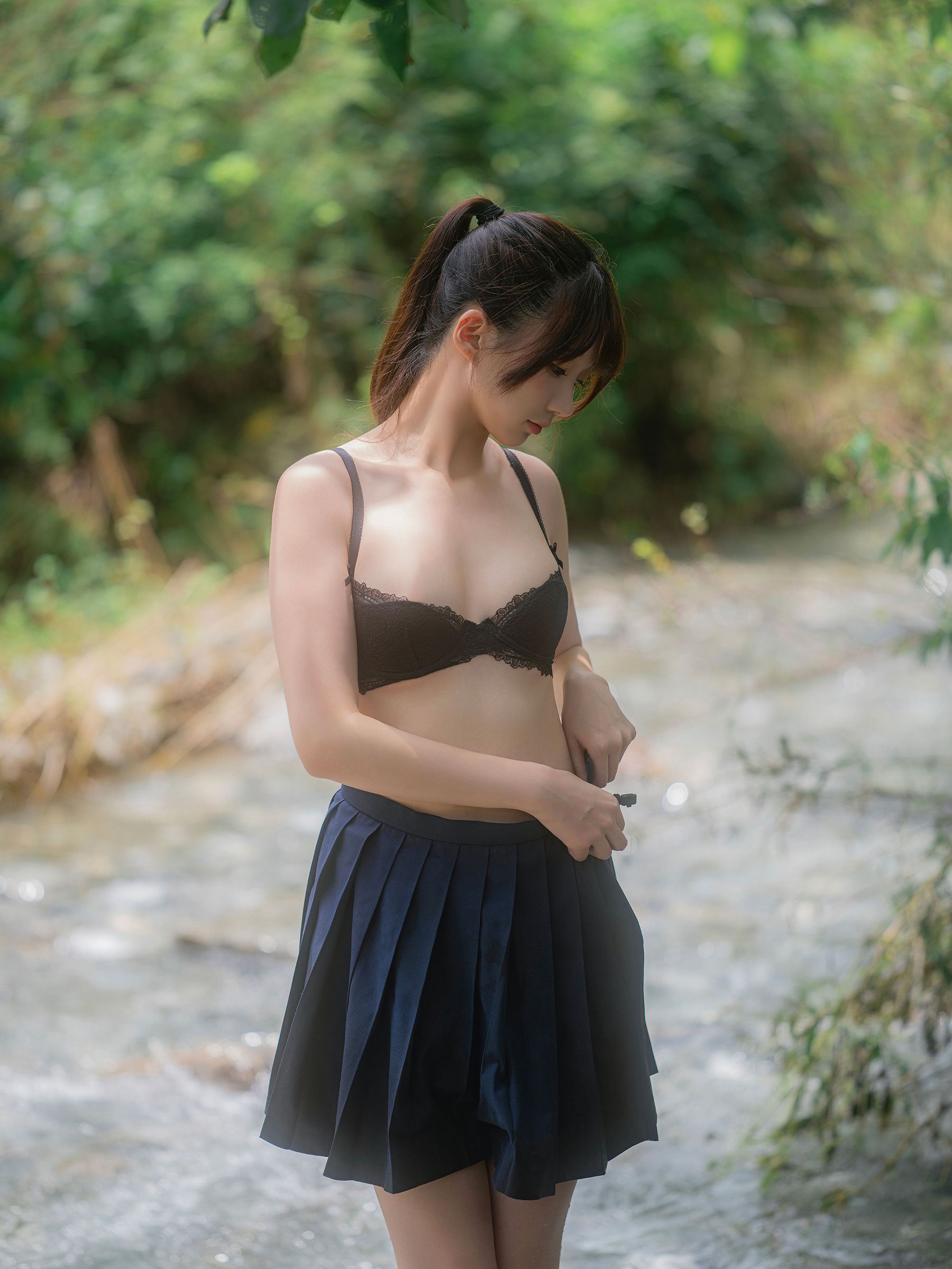 NAGISA魔物喵 - 川で水遊び/(110P)