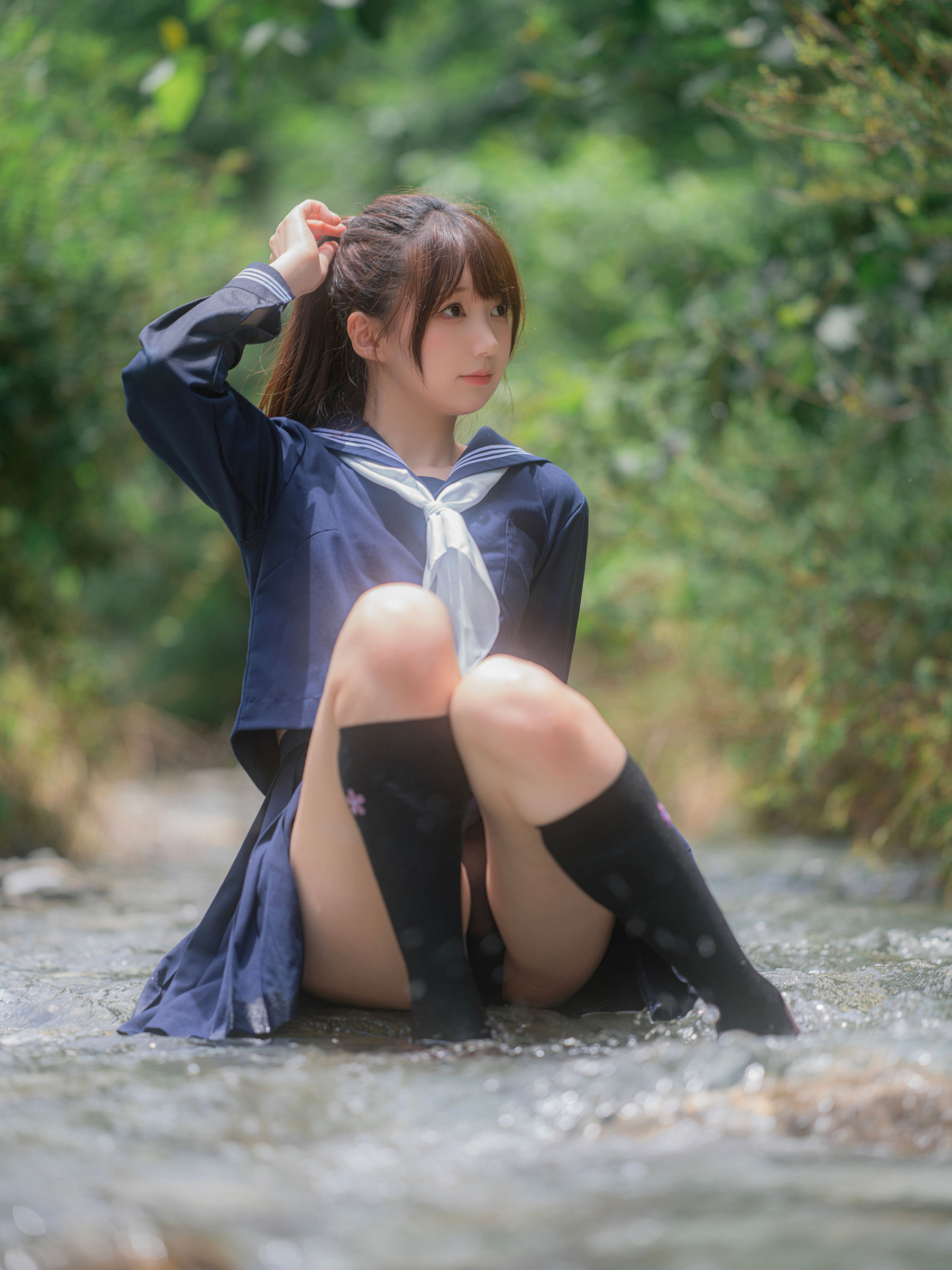NAGISA魔物喵 - 川で水遊び/(110P)