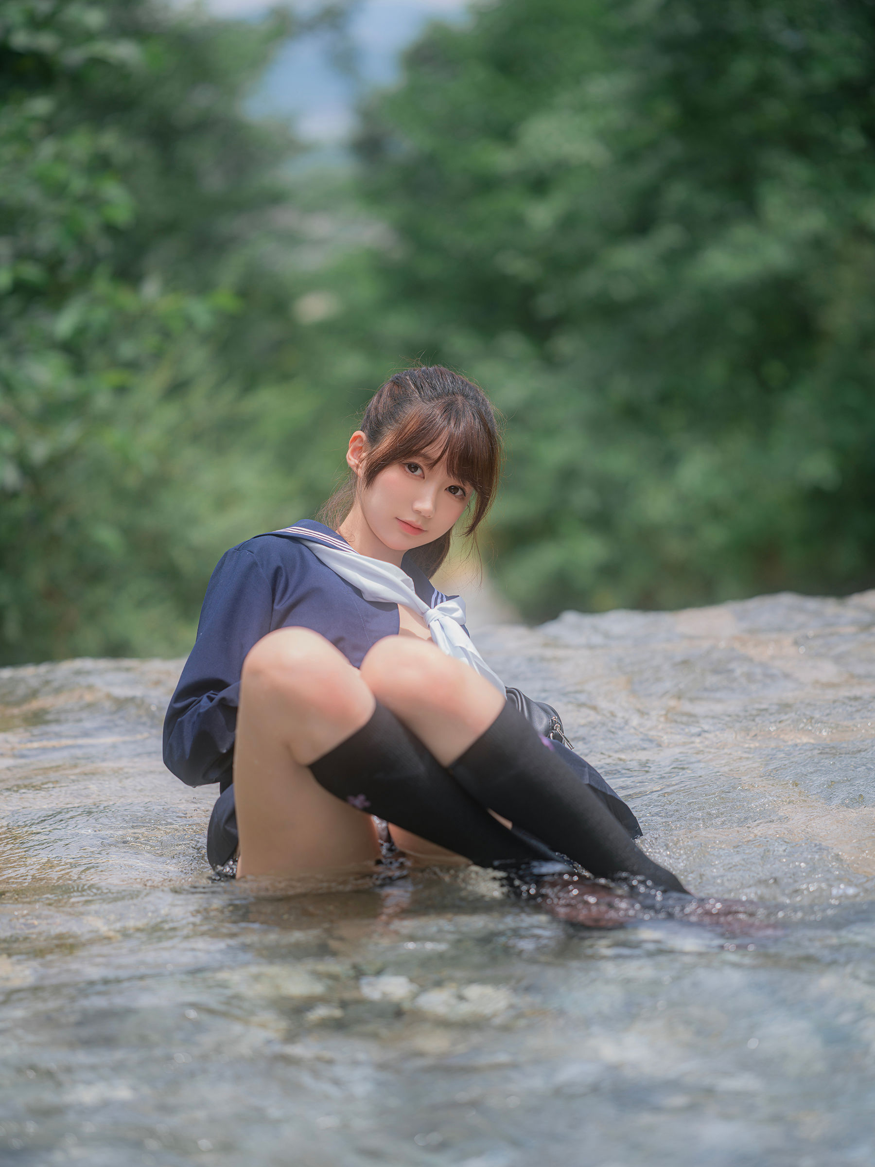 NAGISA魔物喵 - 川で水遊び/(110P)