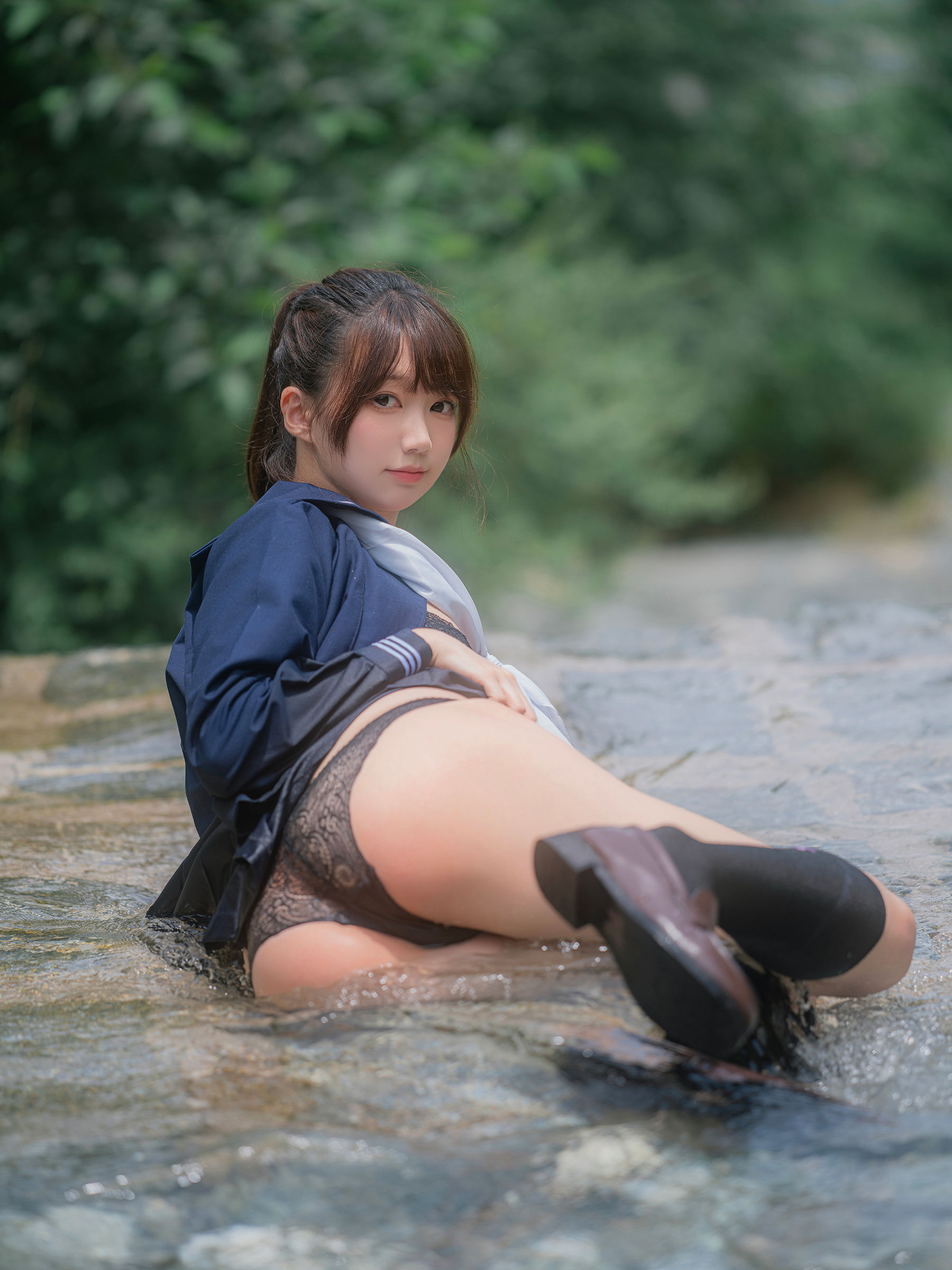 NAGISA魔物喵 - 川で水遊び/(110P)