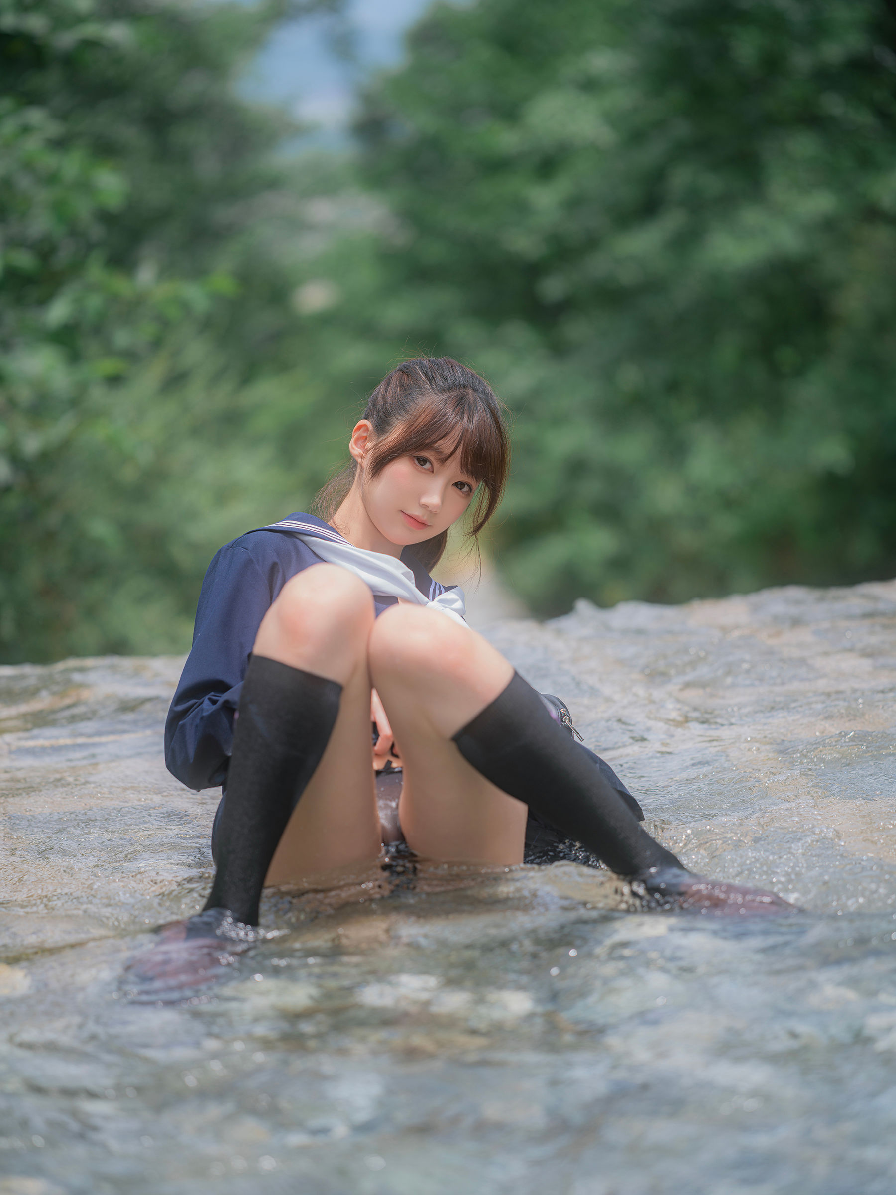 NAGISA魔物喵 - 川で水遊び/(110P)