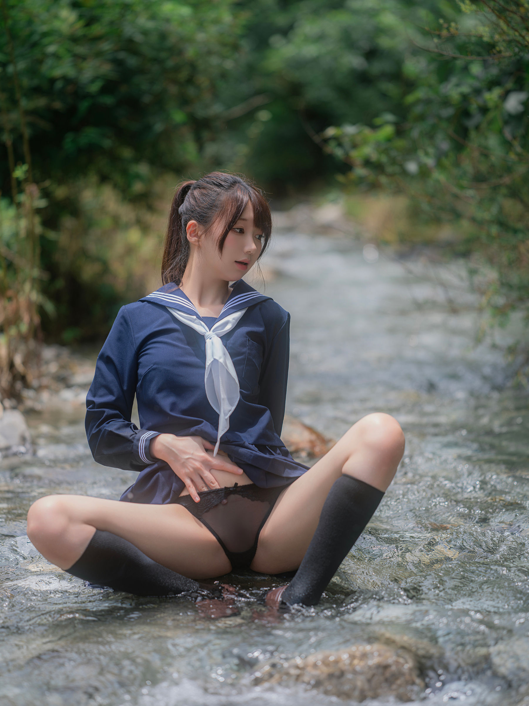 NAGISA魔物喵 - 川で水遊び/(110P)