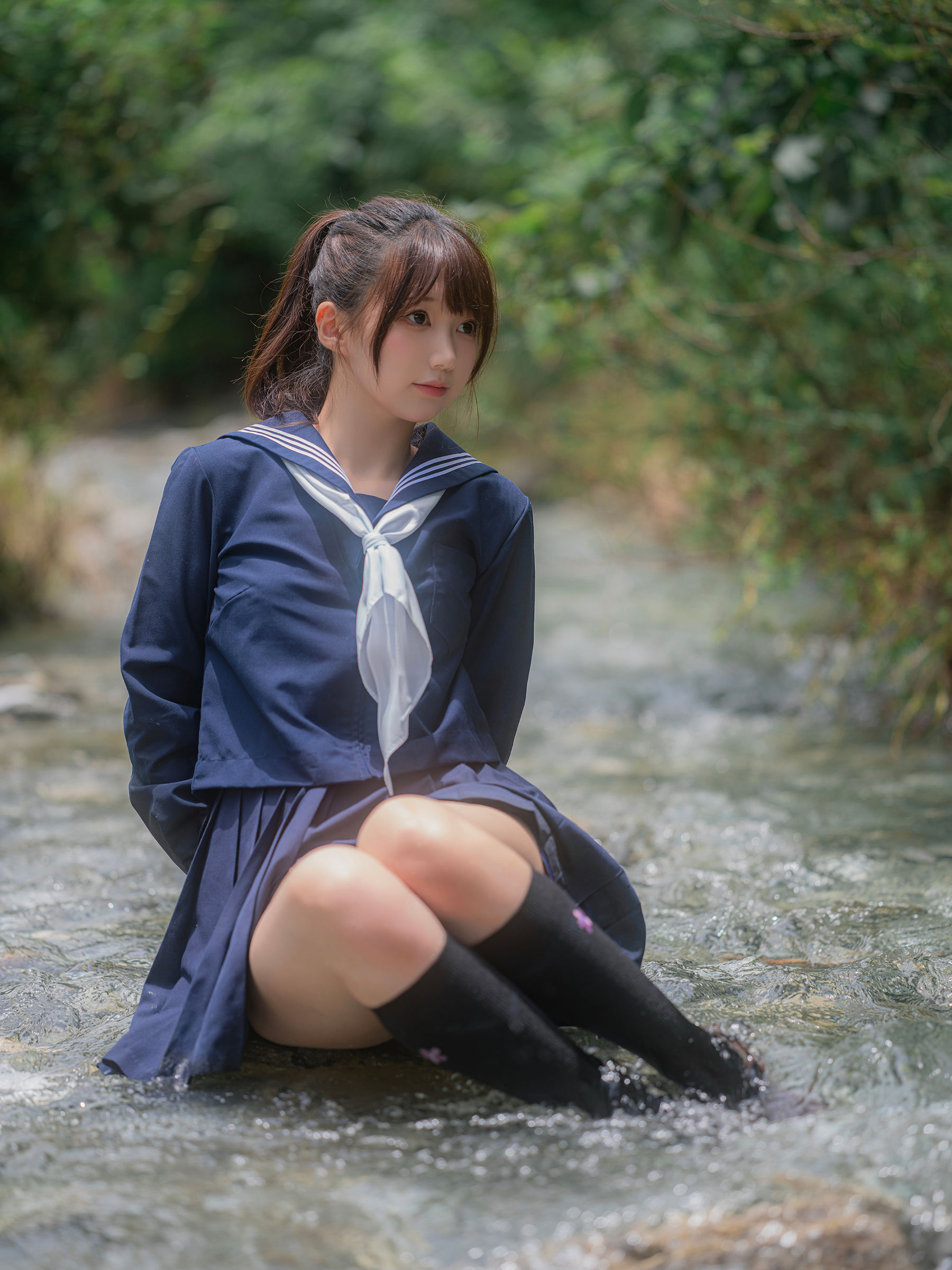NAGISA魔物喵 - 川で水遊び/(110P)