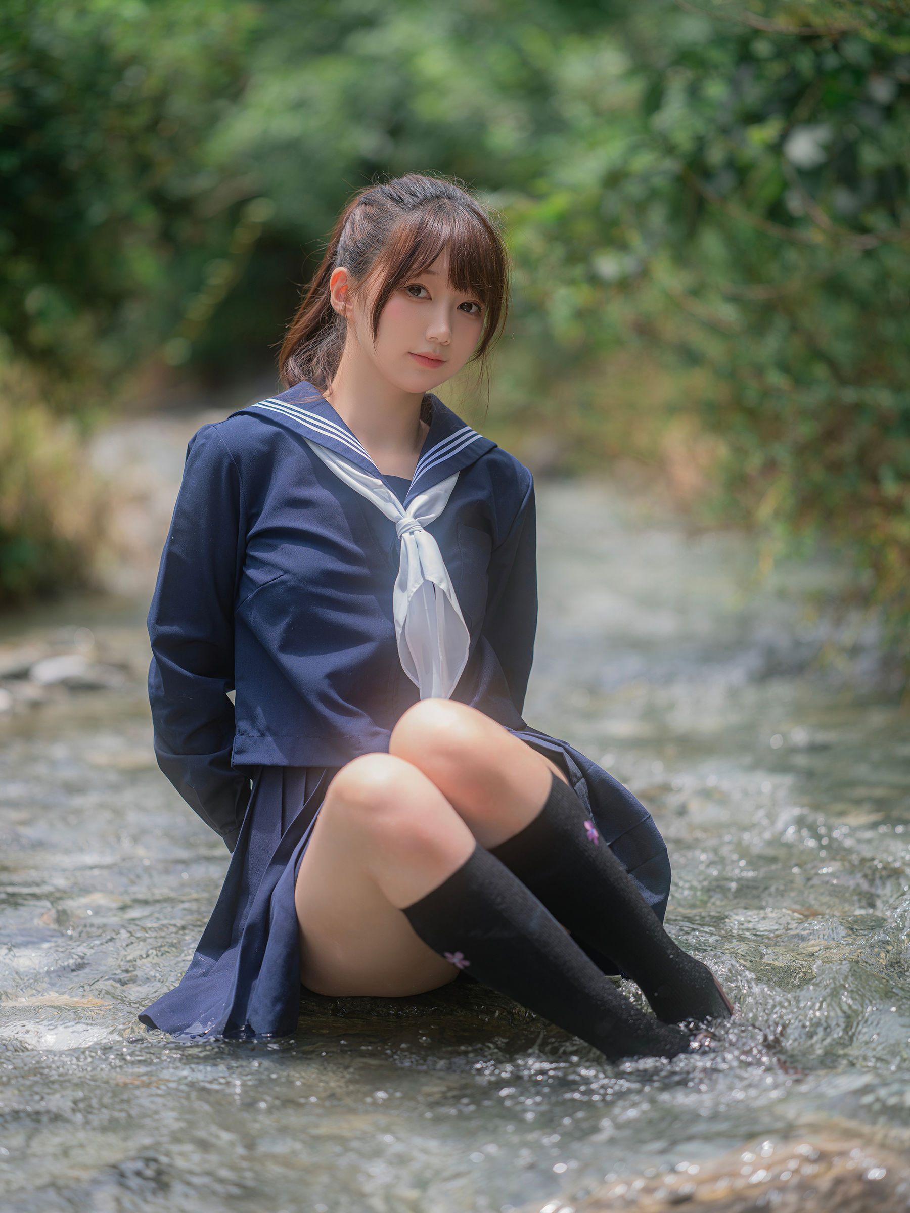 NAGISA魔物喵 - 川で水遊び/(110P)