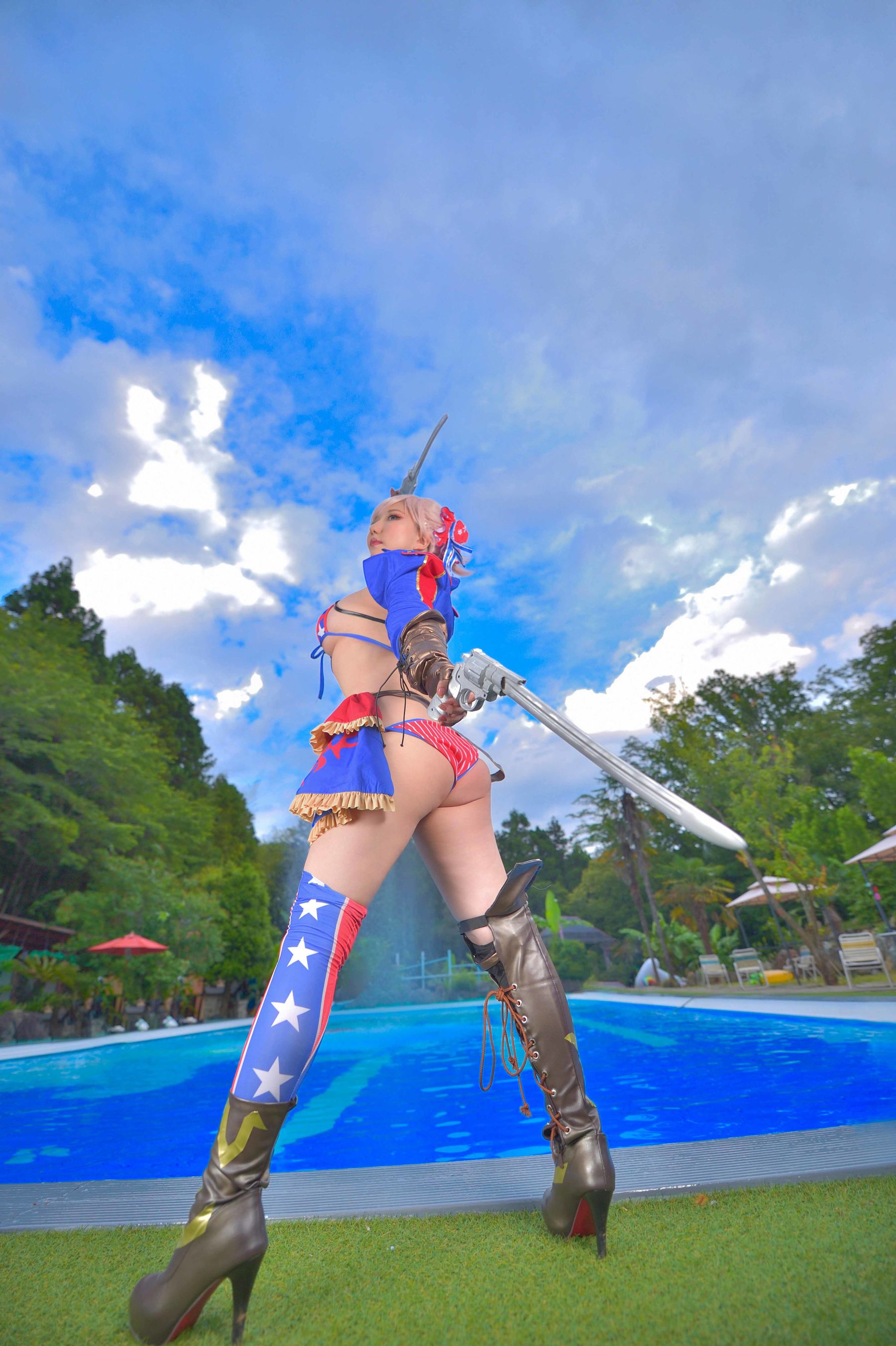[Cosplay] [Shooting Star's ( SAKUサク )] - The real swordsman Musashi 本格剣豪武蔵 - 2/(109P)