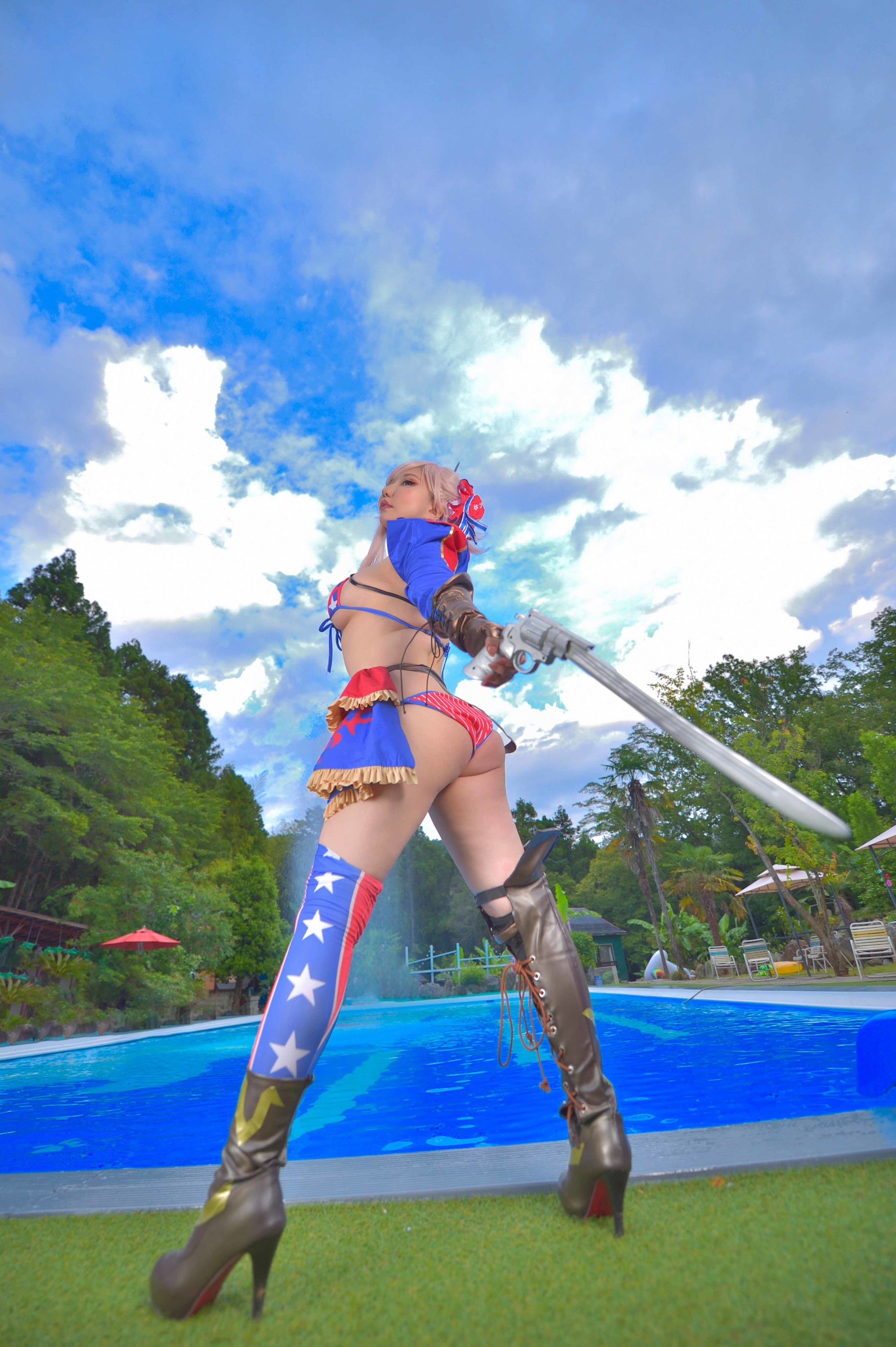 [Cosplay] [Shooting Star's ( SAKUサク )] - The real swordsman Musashi 本格剣豪武蔵 - 2/(109P)