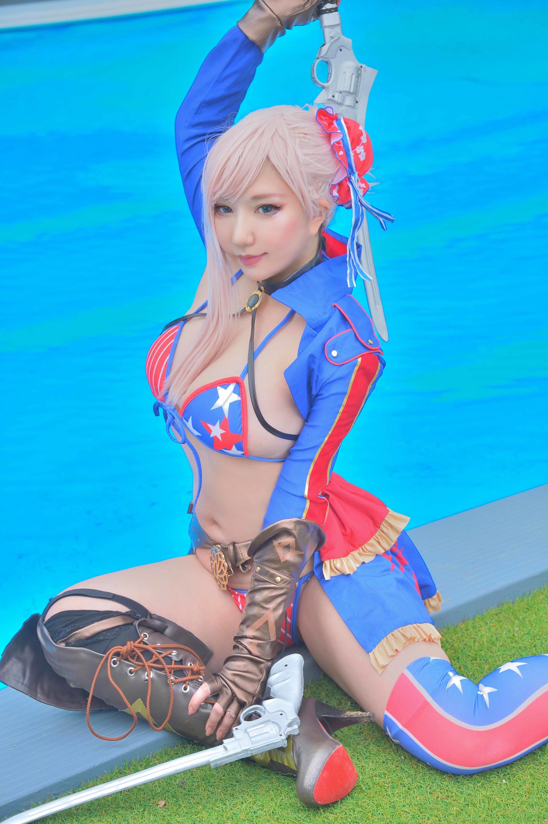 [Cosplay] [Shooting Star's ( SAKUサク )] - The real swordsman Musashi 本格剣豪武蔵 - 2/(109P)