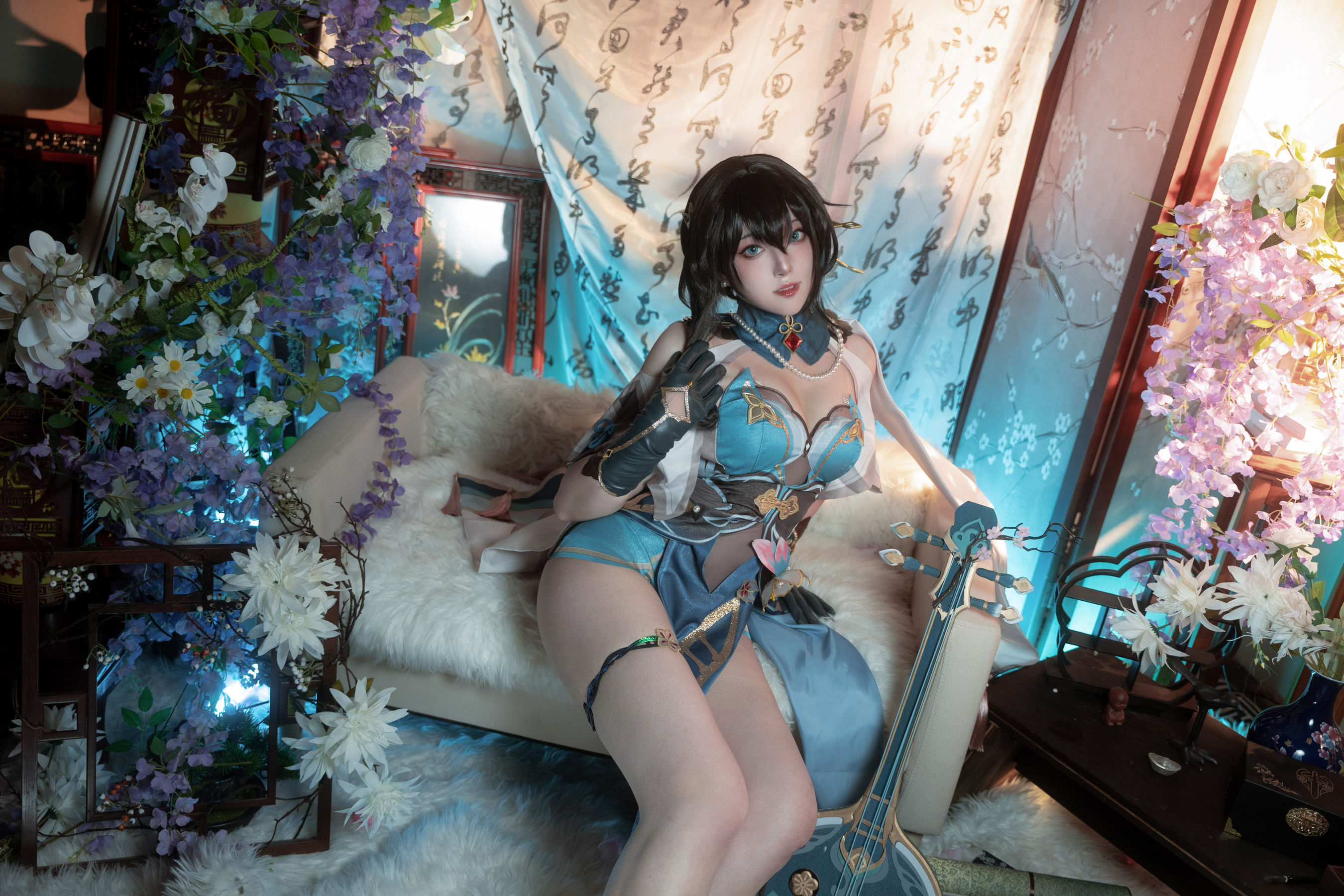 Natsuko夏夏子 - 崩坏：星穹铁道 阮梅/(76P)