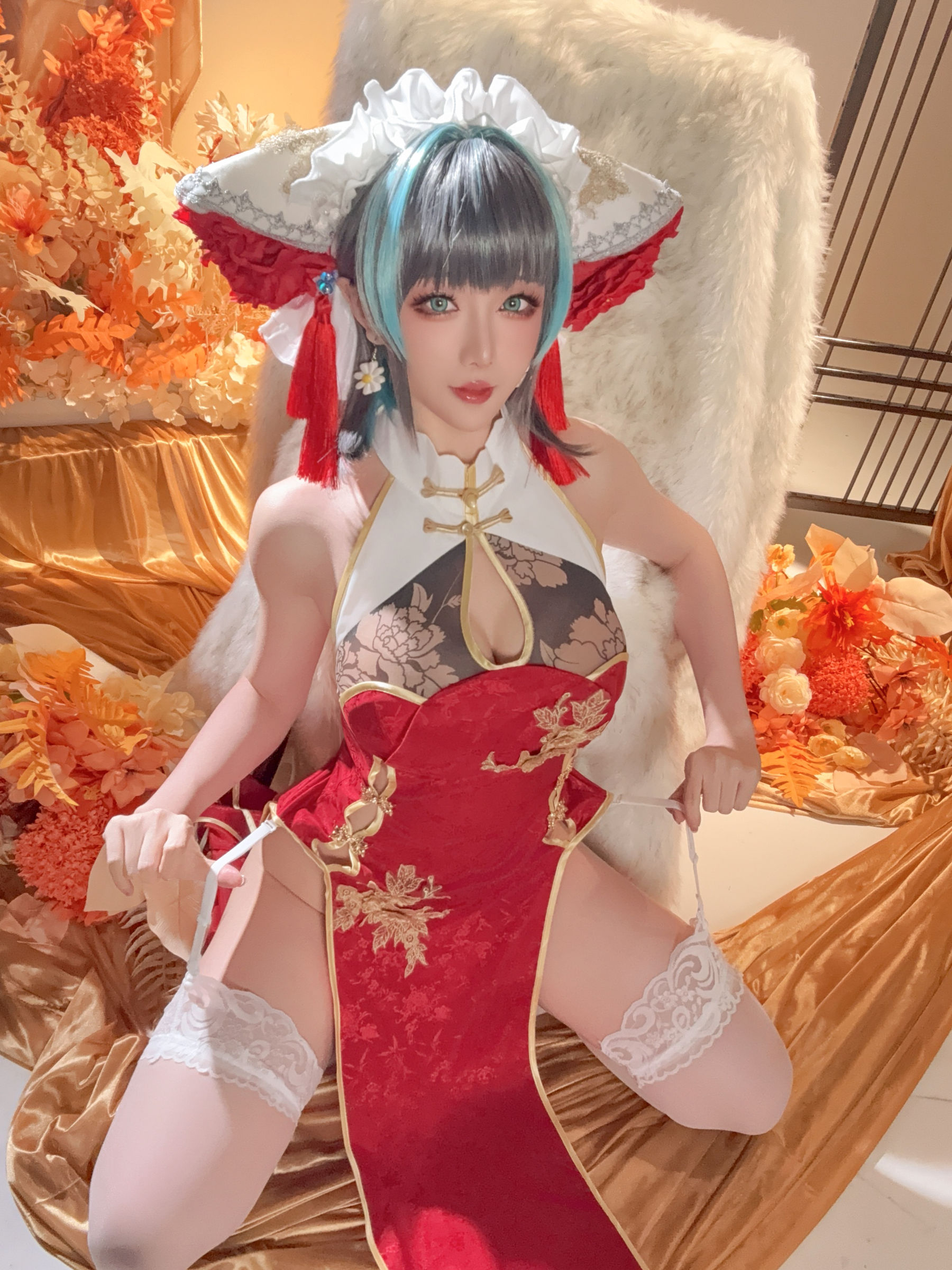 Coser小姐姐 星之迟迟 - 碧蓝航线 柴郡/(23P)