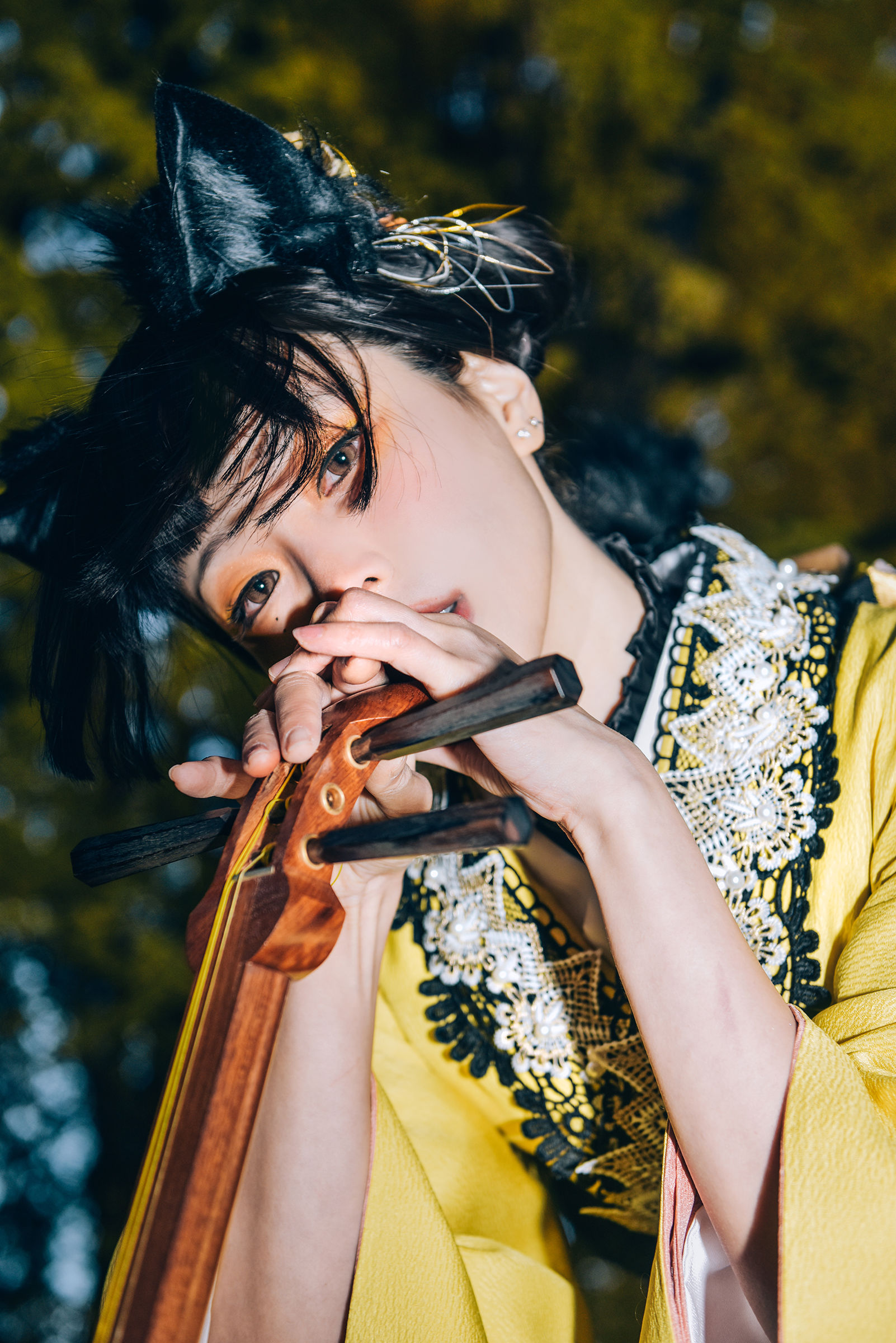Ely_eee (ElyEE子) - Ginkgo Black Cat 銀杏黑貓/(23P)