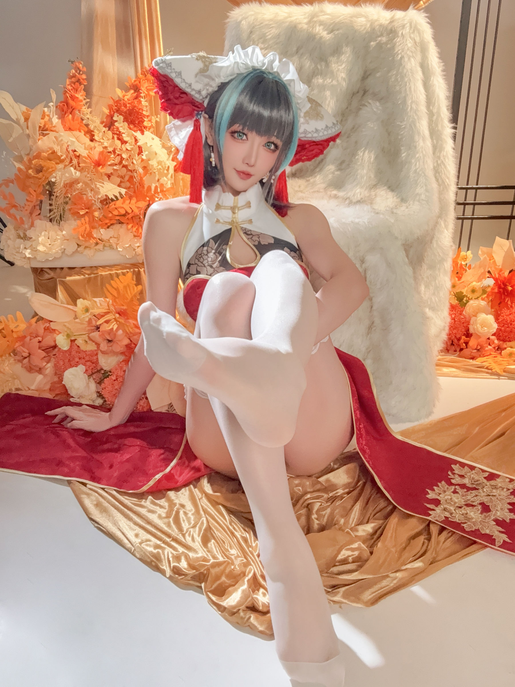 Coser小姐姐 星之迟迟 - 碧蓝航线 柴郡/(23P)