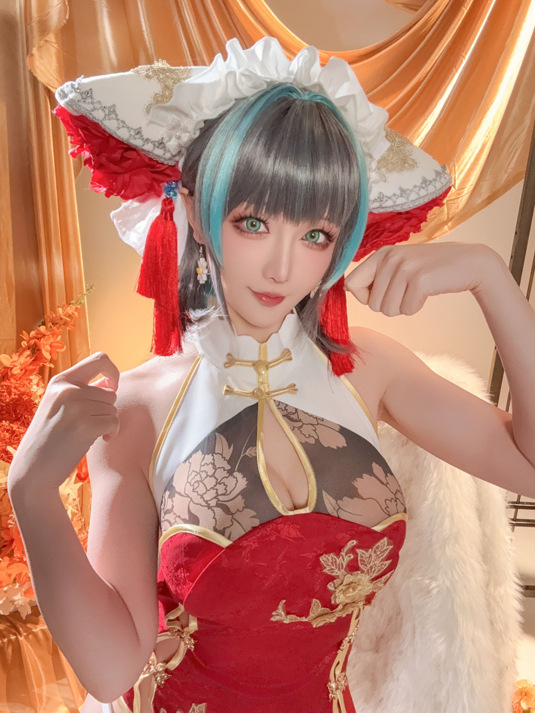 Coser小姐姐 星之迟迟 - 碧蓝航线 柴郡/(23P)