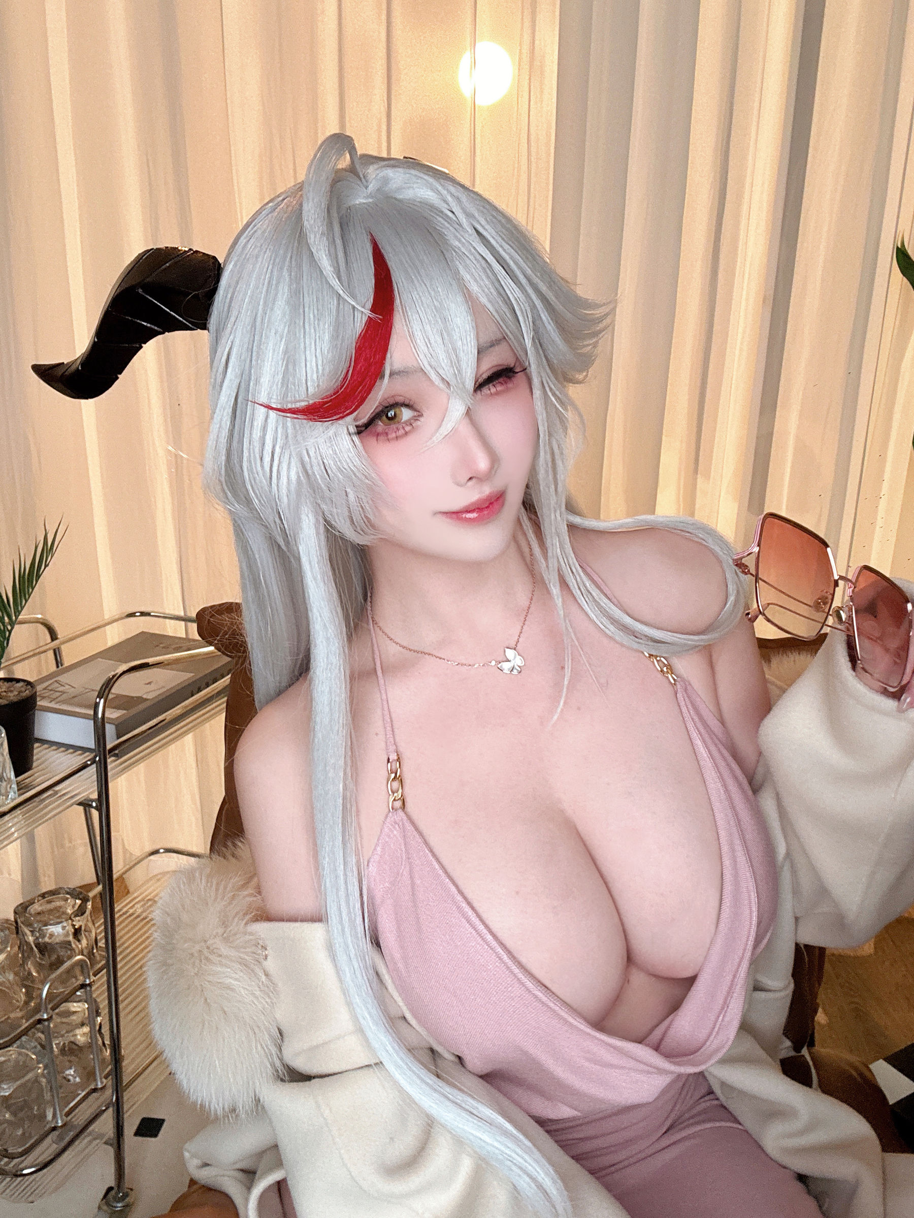 COS福利rioko 凉凉子 - 碧蓝航线 埃吉尔居家版/(31P)