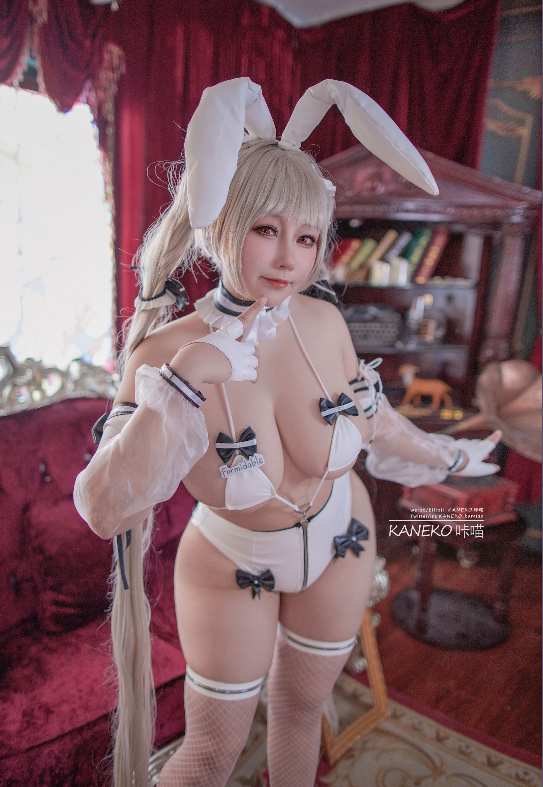 KANEKO_咔喵 - 碧蓝航线 可畏兔女郎/(44P)