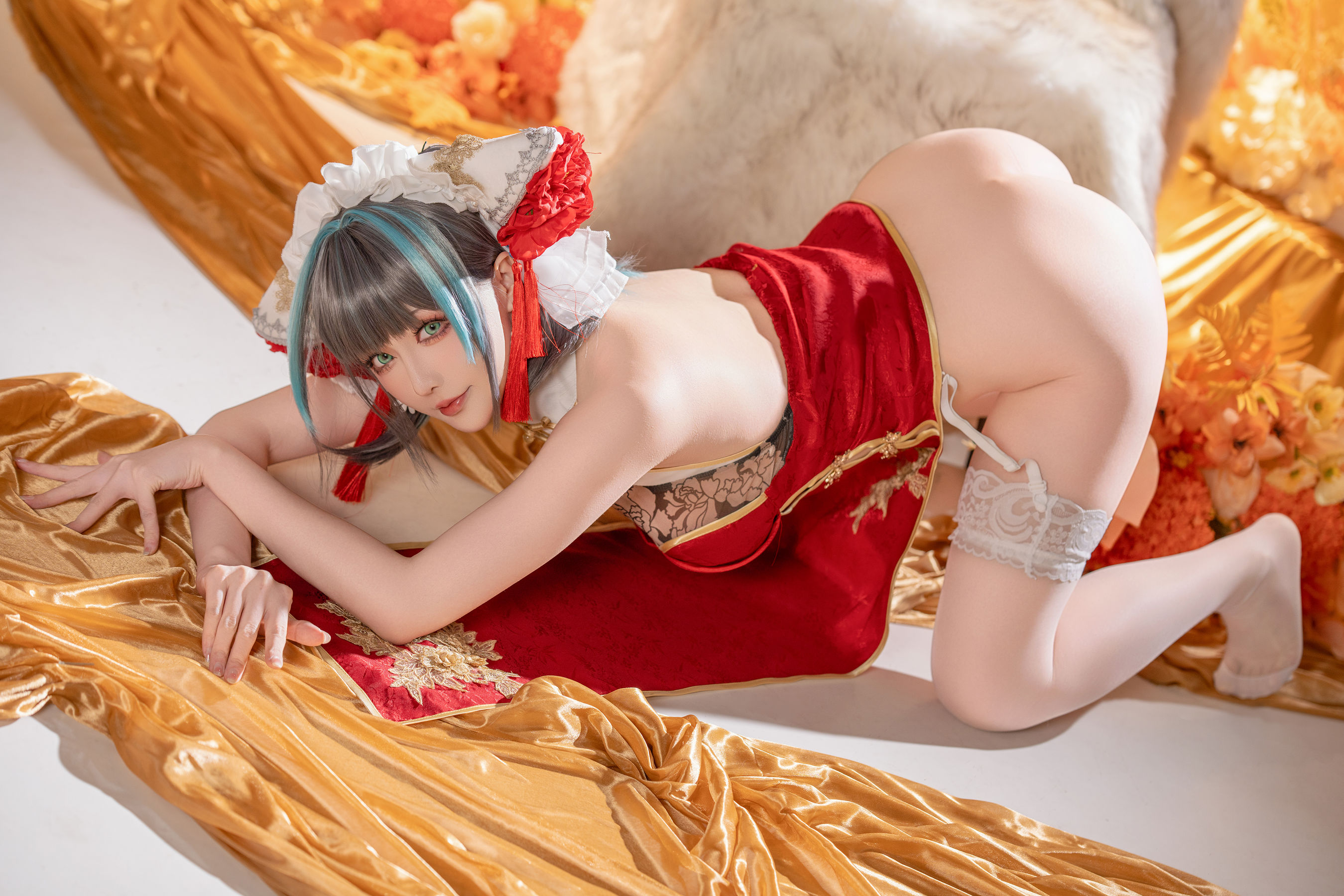 Coser小姐姐 星之迟迟 - 碧蓝航线 柴郡/(23P)