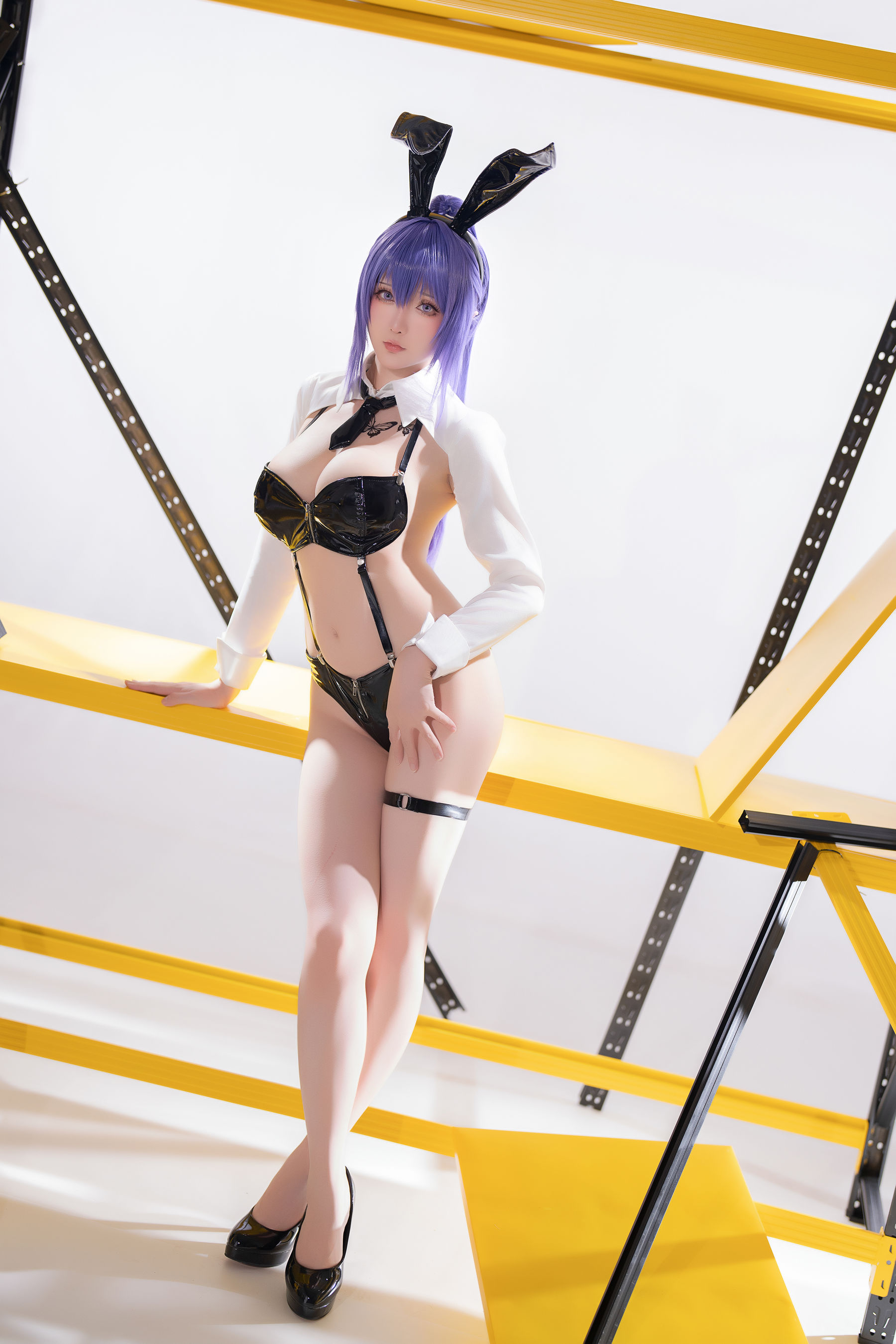 Coser小姐姐 星之迟迟 - 画师同人 尤娜兔女郎/(28P)