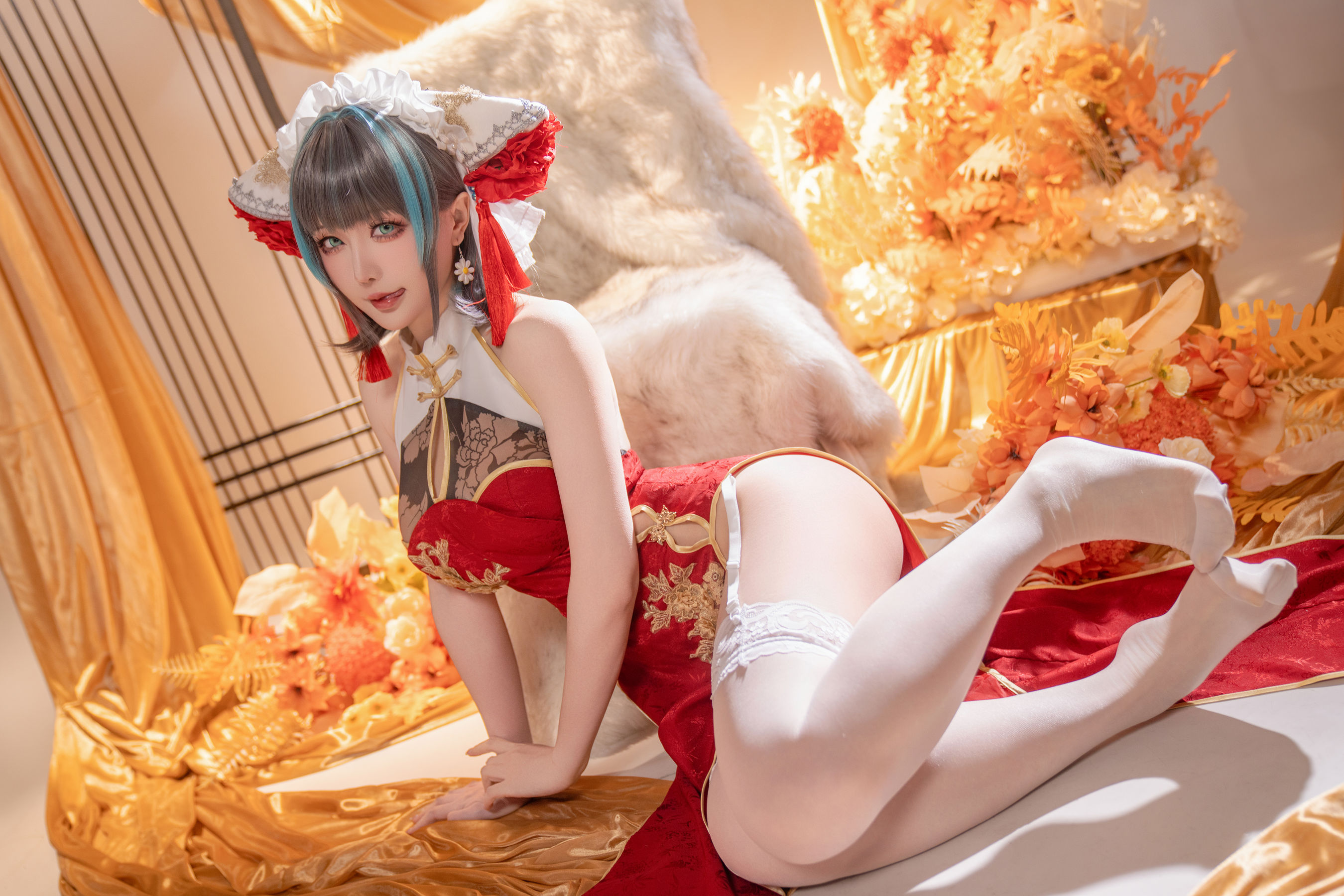 Coser小姐姐 星之迟迟 - 碧蓝航线 柴郡/(23P)