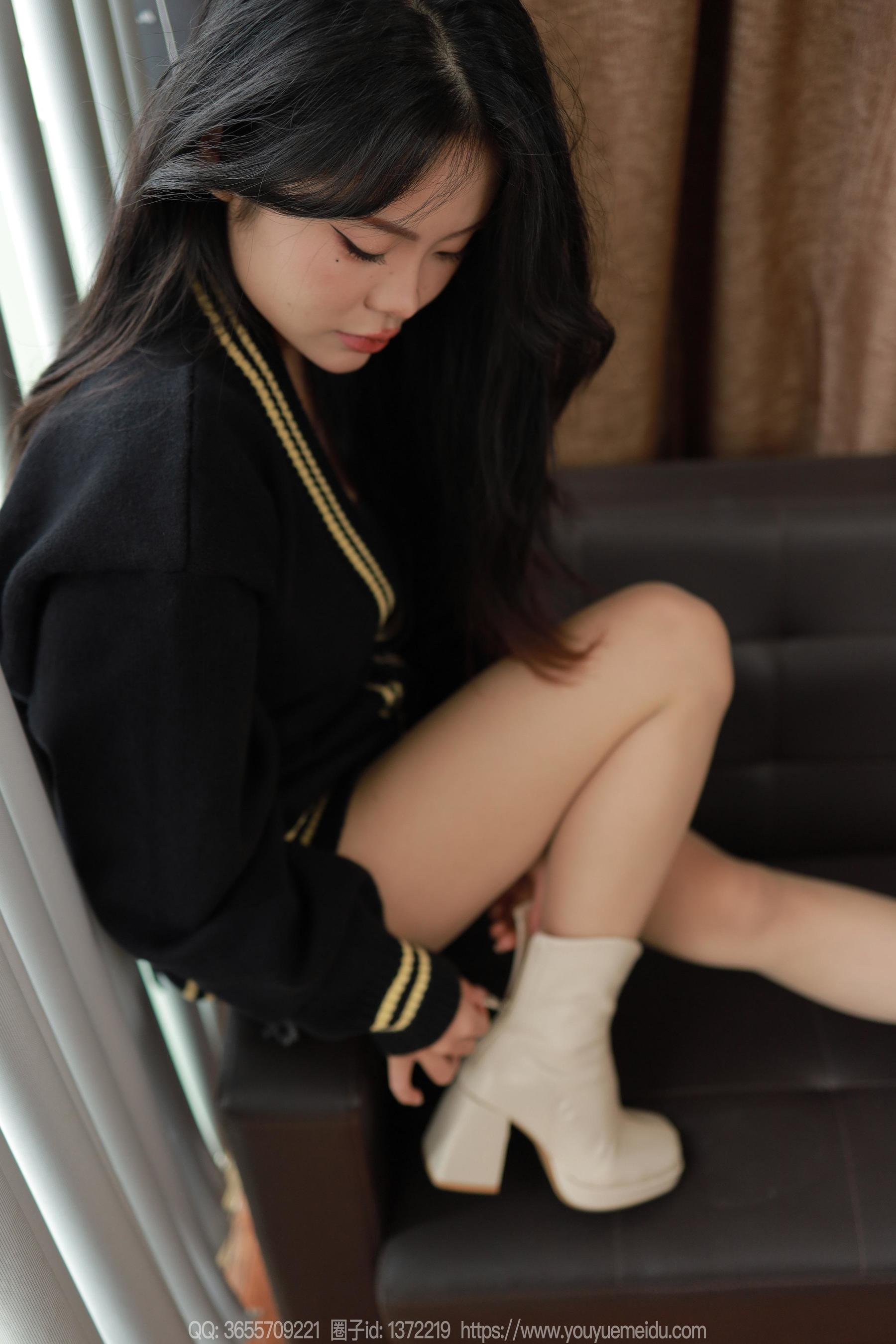 IESS异思趣向 - 模特： 兔兔 《白色靴子（上）》/(91P)