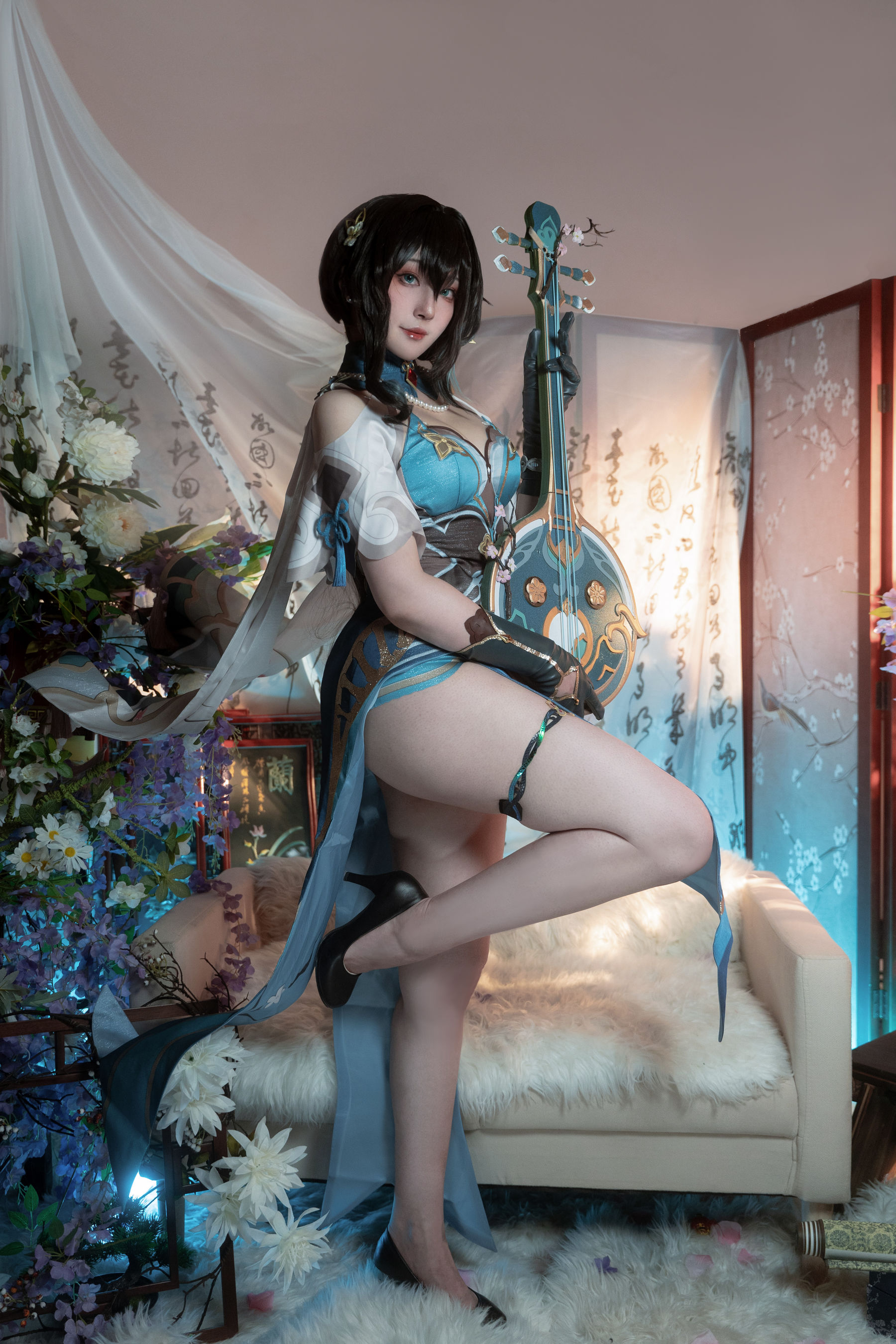 Natsuko夏夏子 - 崩坏：星穹铁道 阮梅/(76P)