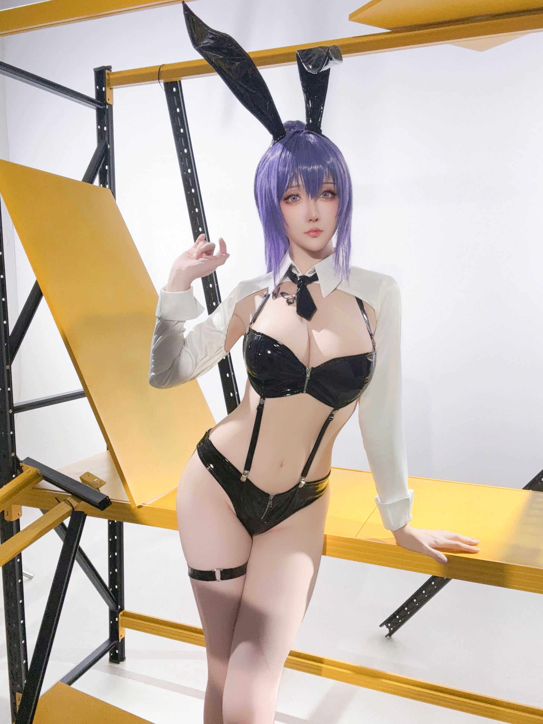 Coser小姐姐 星之迟迟 - 画师同人 尤娜兔女郎/(28P)
