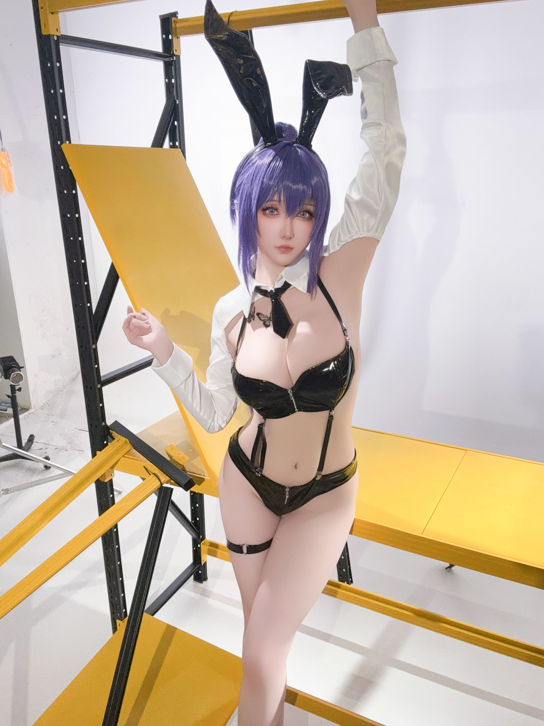 Coser小姐姐 星之迟迟 - 画师同人 尤娜兔女郎/(28P)