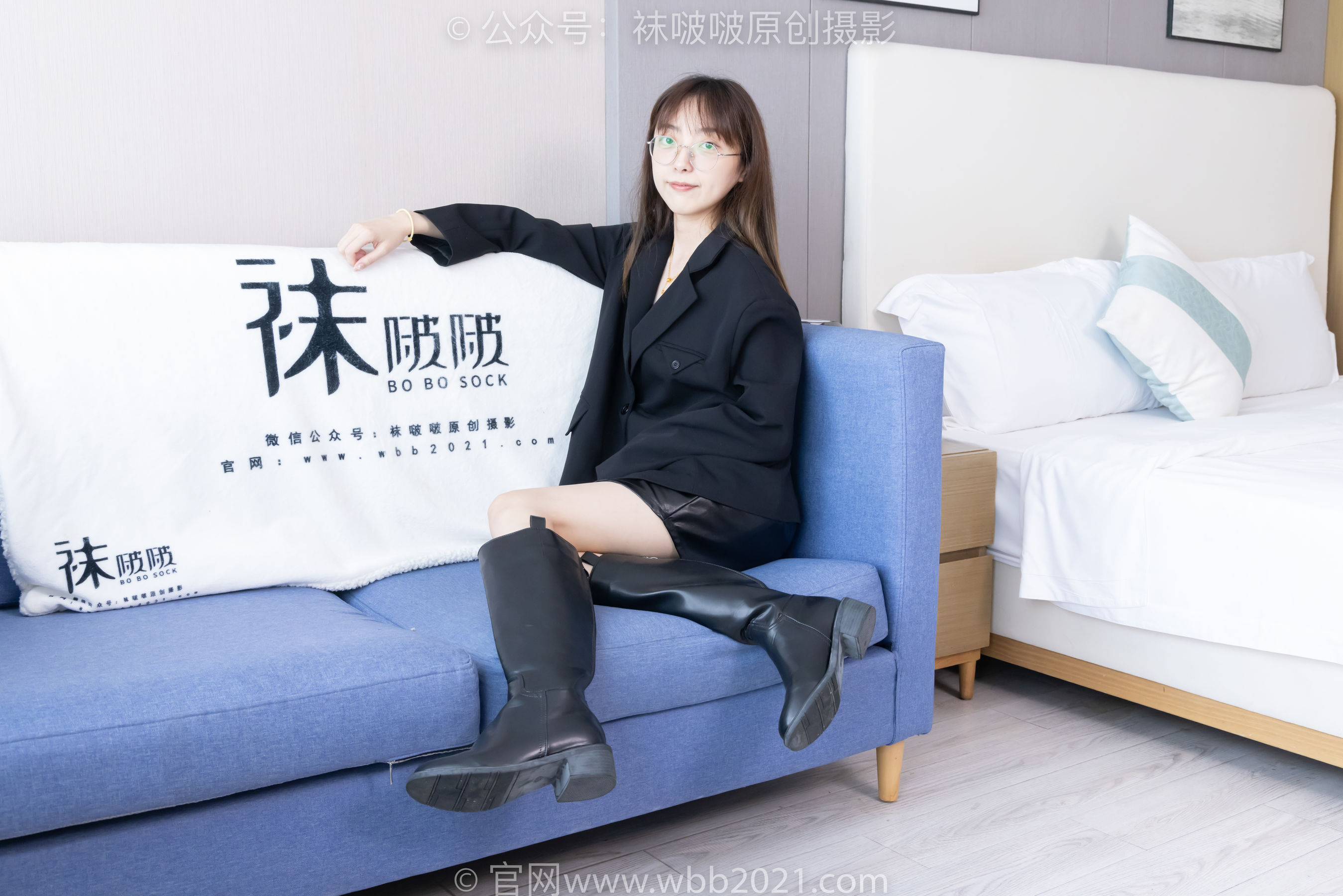 BoBoSocks袜啵啵 No.486 稚予 - 长靴、黑网袜、裸足、裸足踩奶油蛋糕 踩完蛋糕泡脚剧情/(149P)