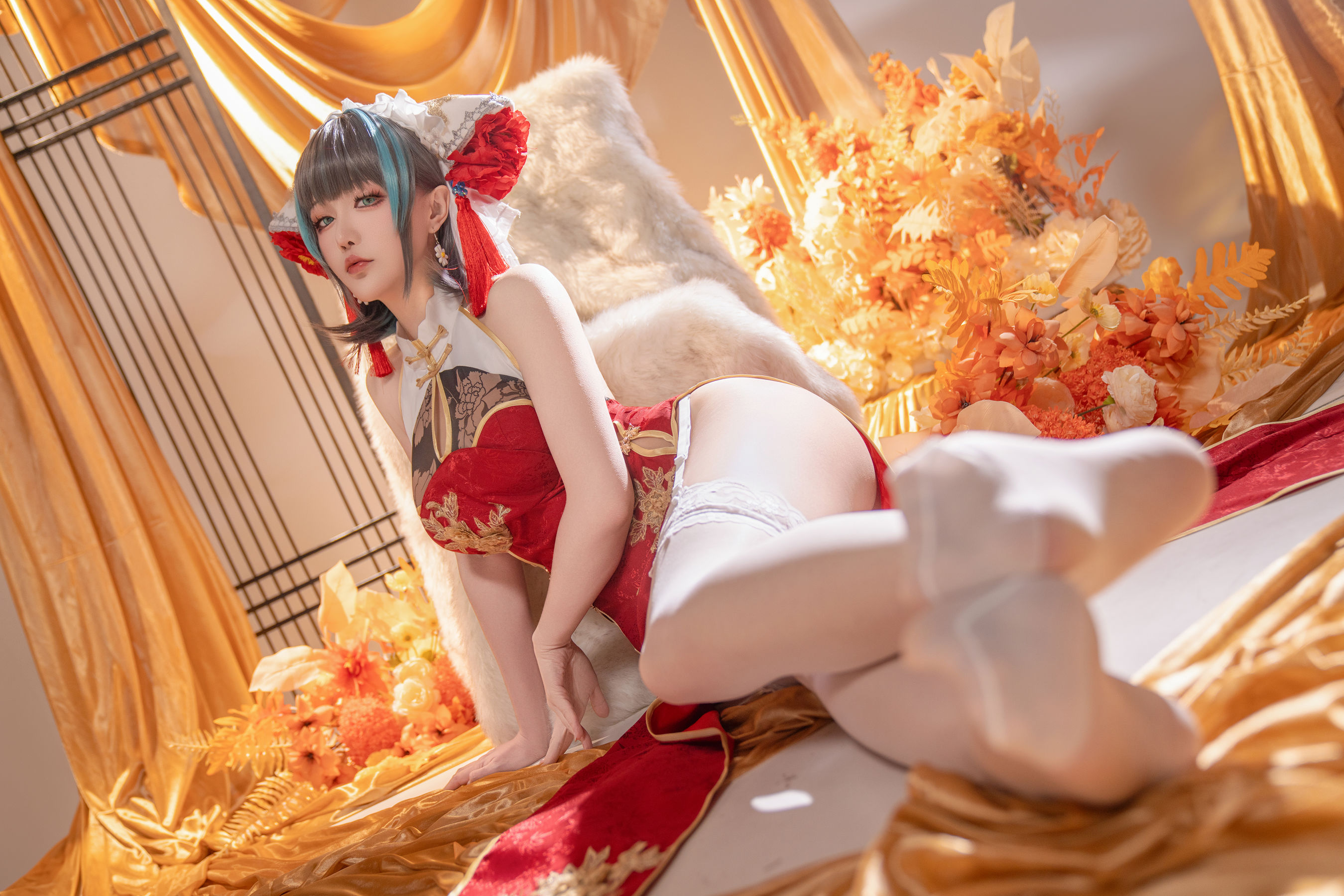 Coser小姐姐 星之迟迟 - 碧蓝航线 柴郡/(23P)