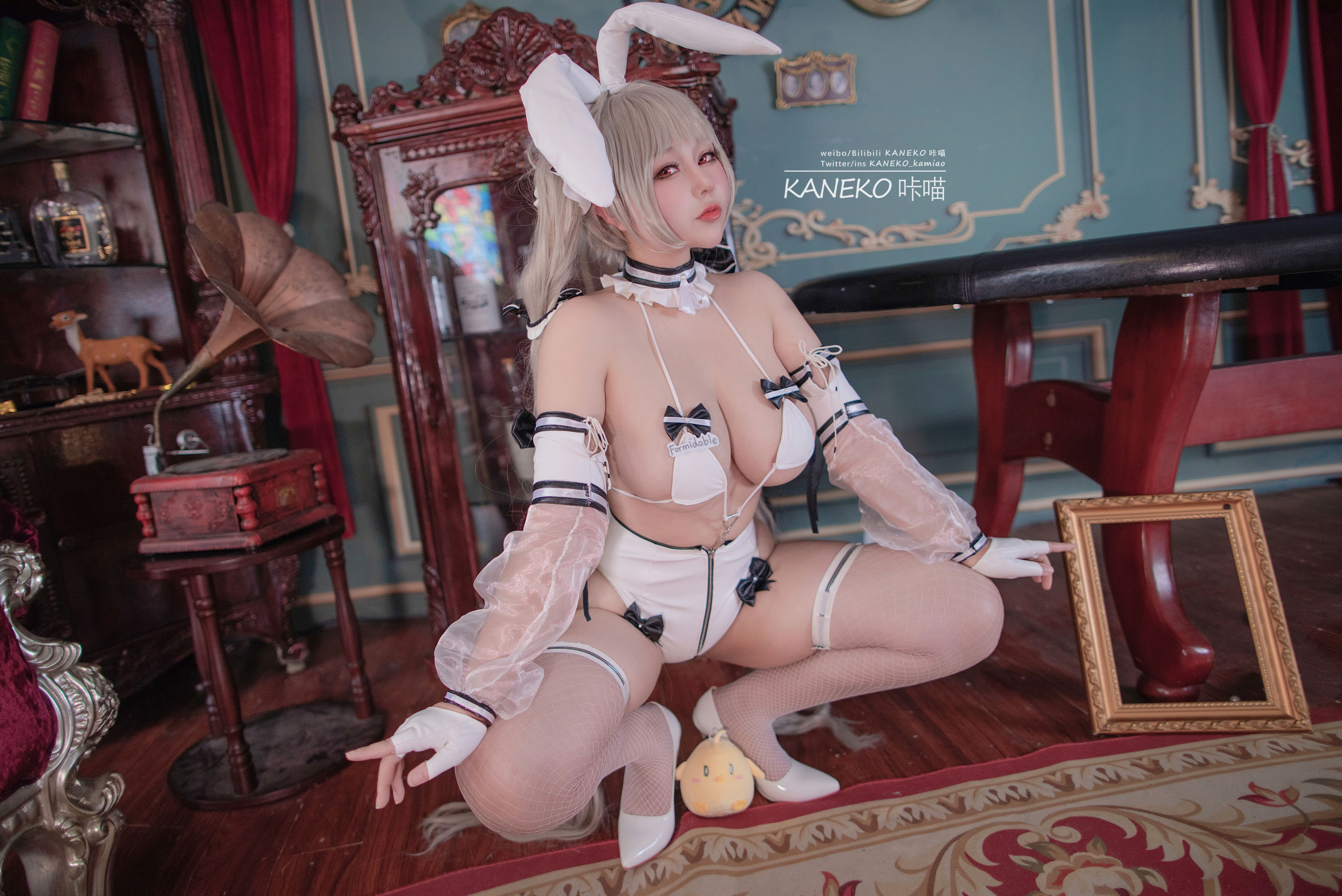 KANEKO_咔喵 - 碧蓝航线 可畏兔女郎/(44P)