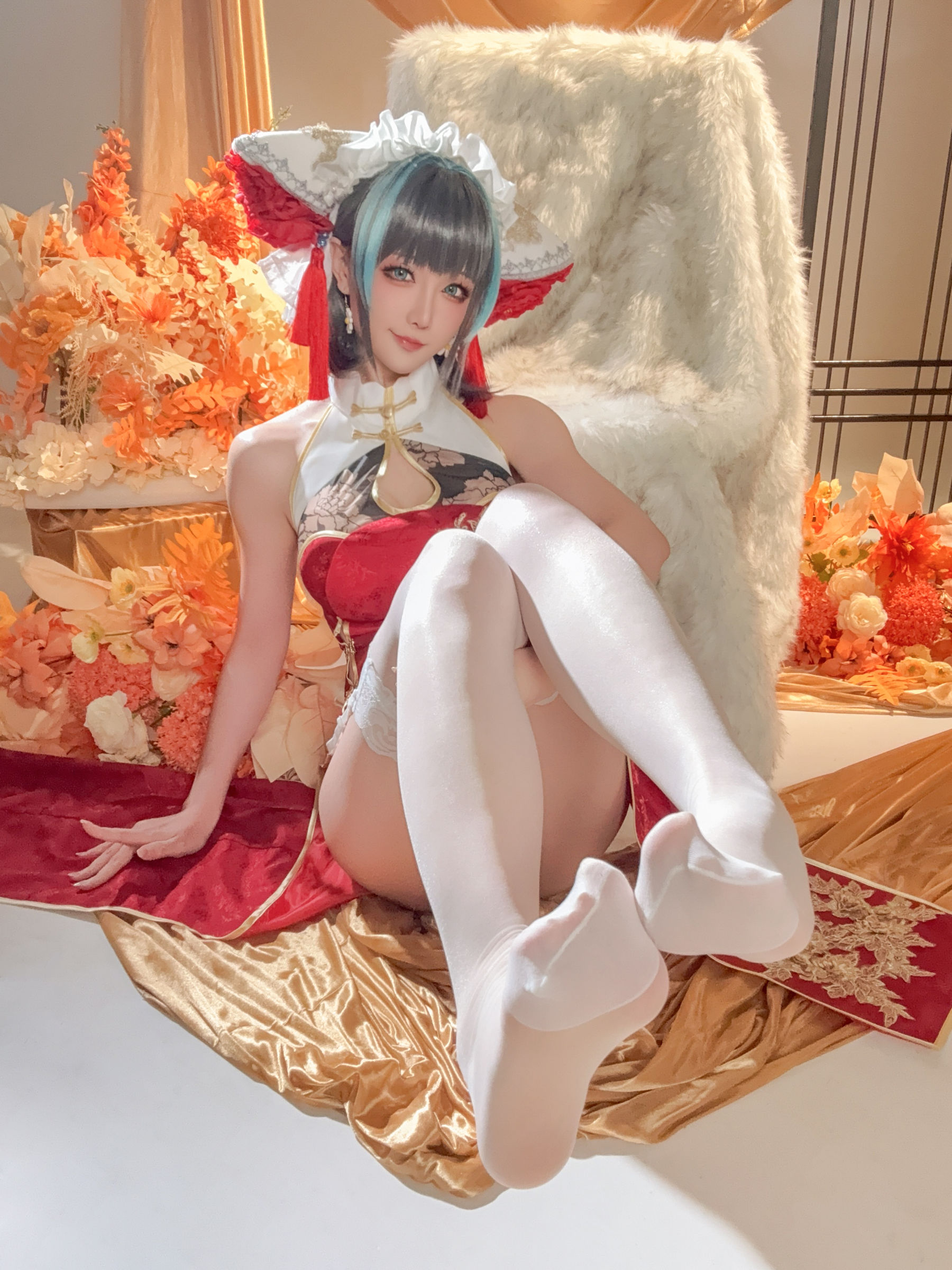 Coser小姐姐 星之迟迟 - 碧蓝航线 柴郡/(23P)