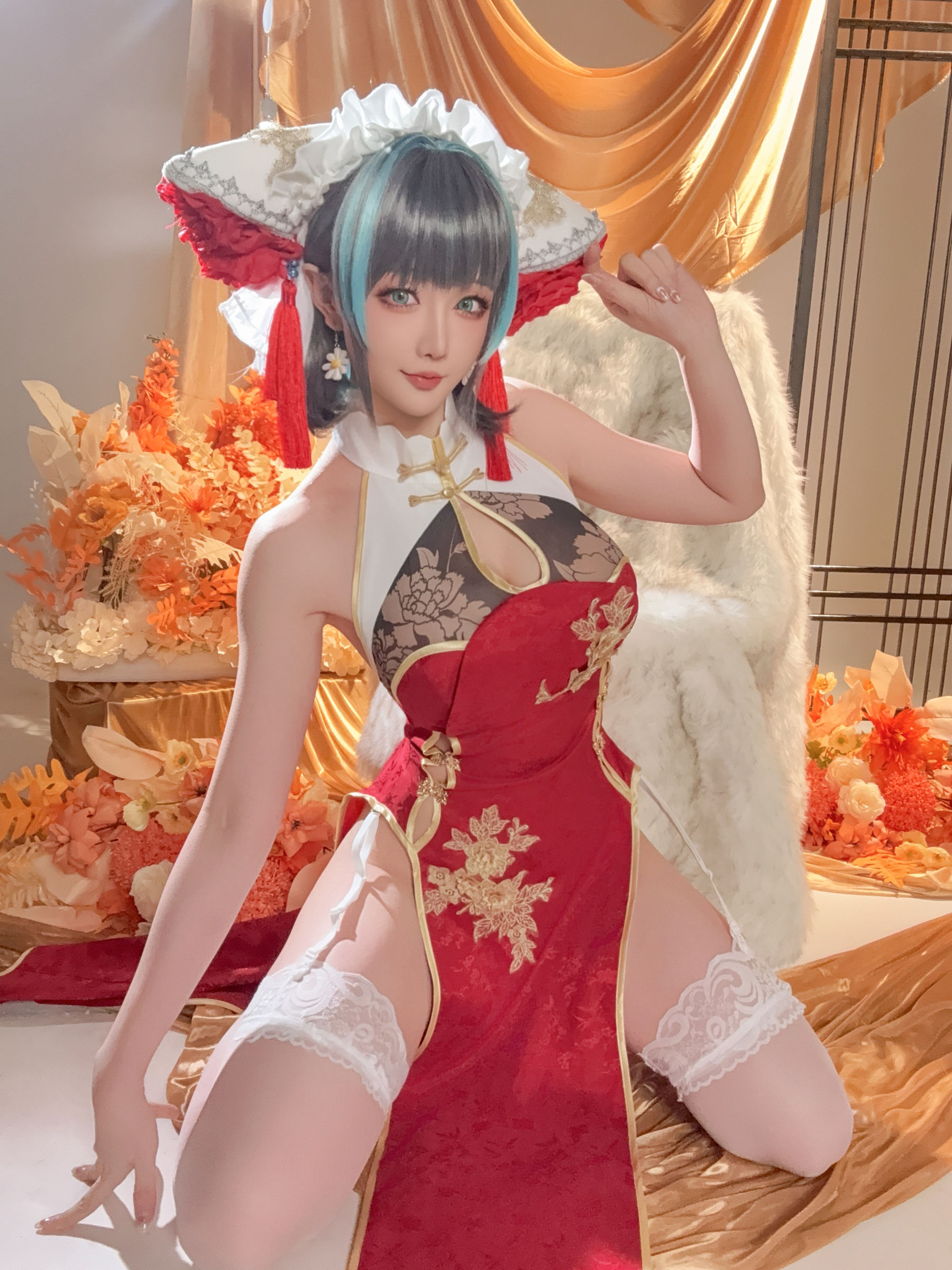 Coser小姐姐 星之迟迟 - 碧蓝航线 柴郡/(23P)