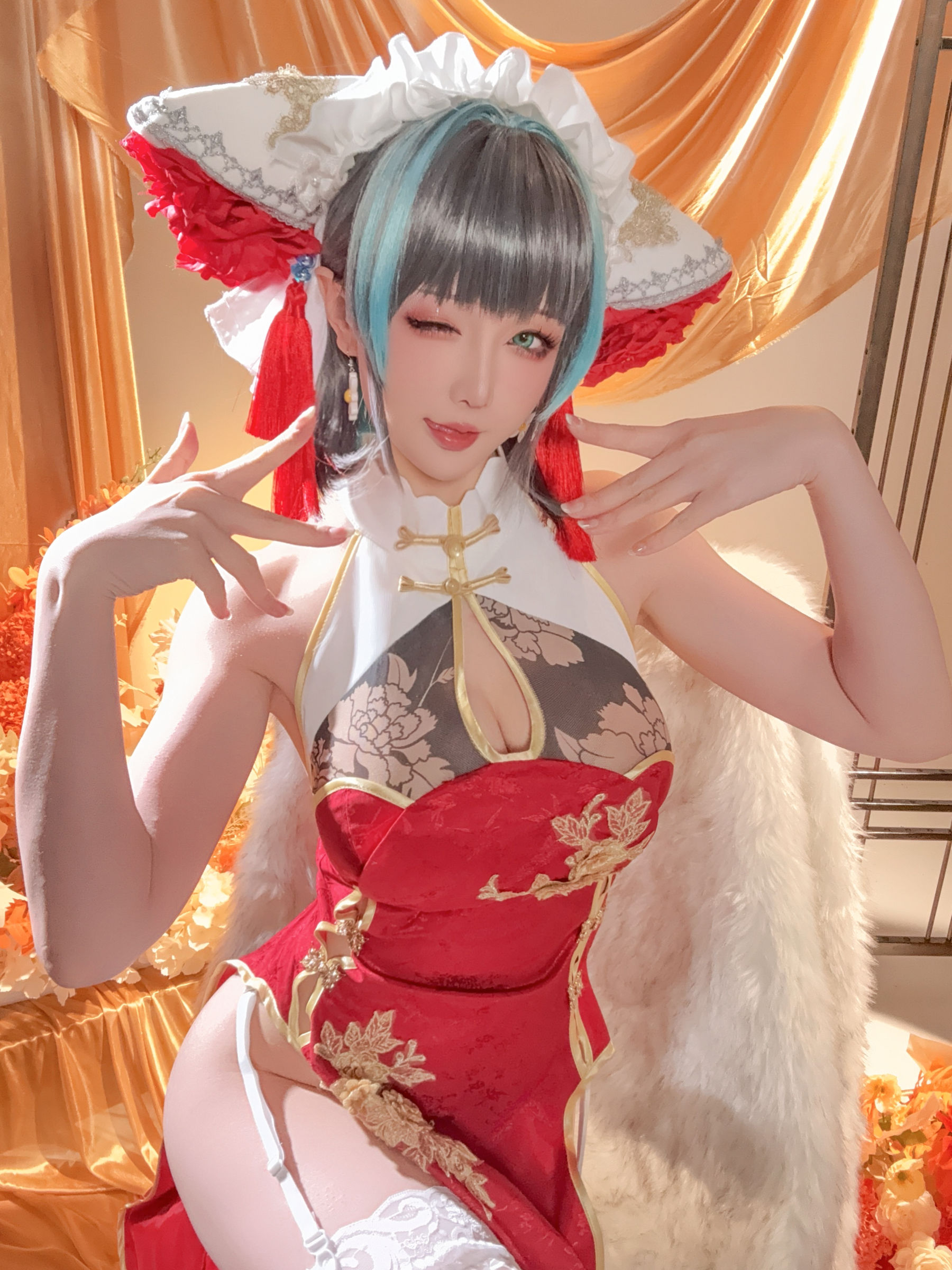 Coser小姐姐 星之迟迟 - 碧蓝航线 柴郡/(23P)