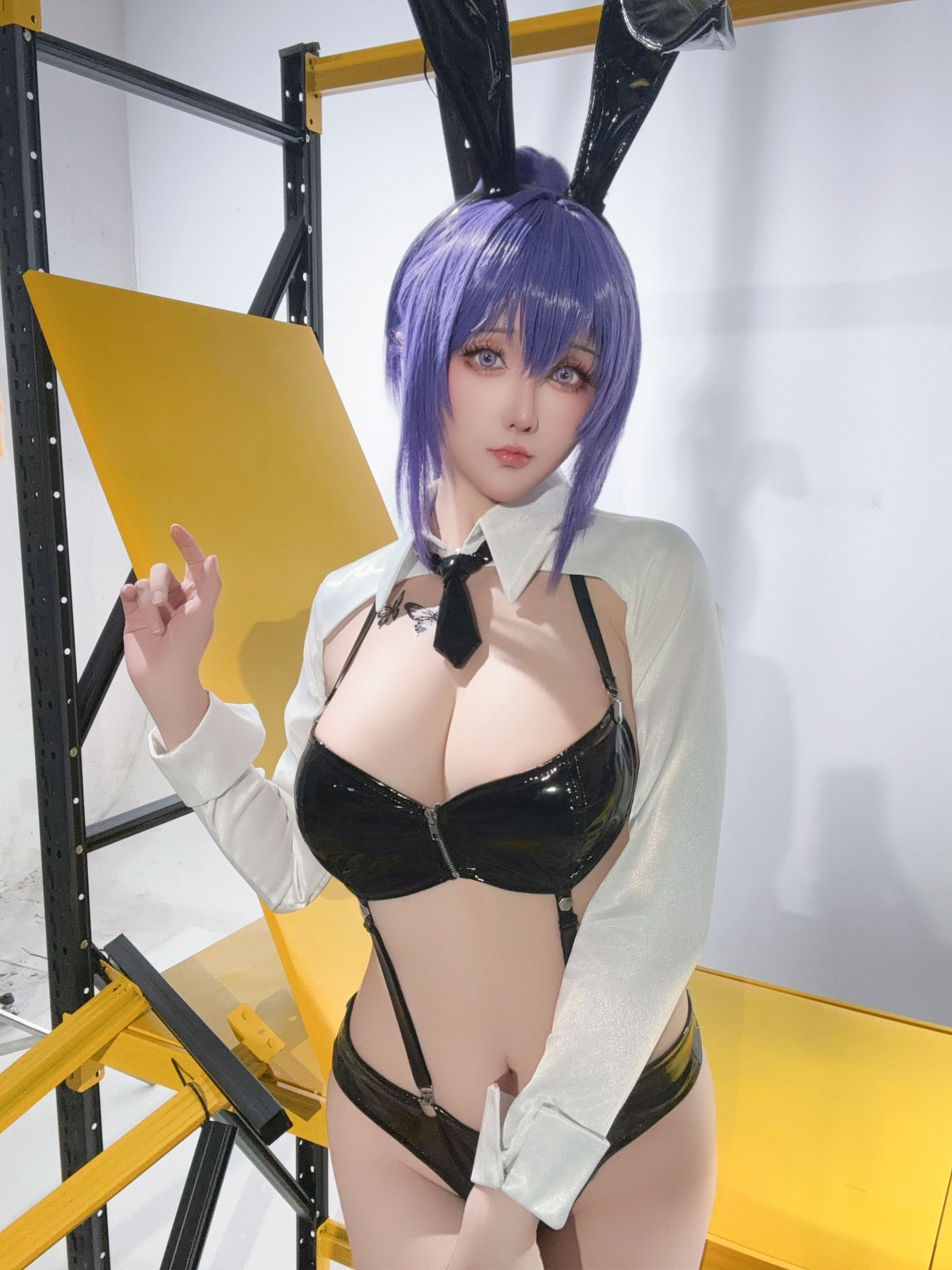 Coser小姐姐 星之迟迟 - 画师同人 尤娜兔女郎/(28P)