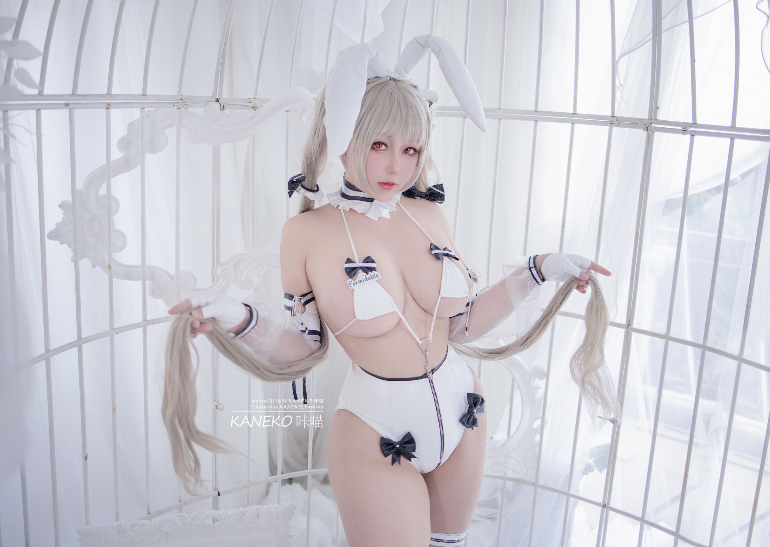 KANEKO_咔喵 - 碧蓝航线 可畏兔女郎/(44P)