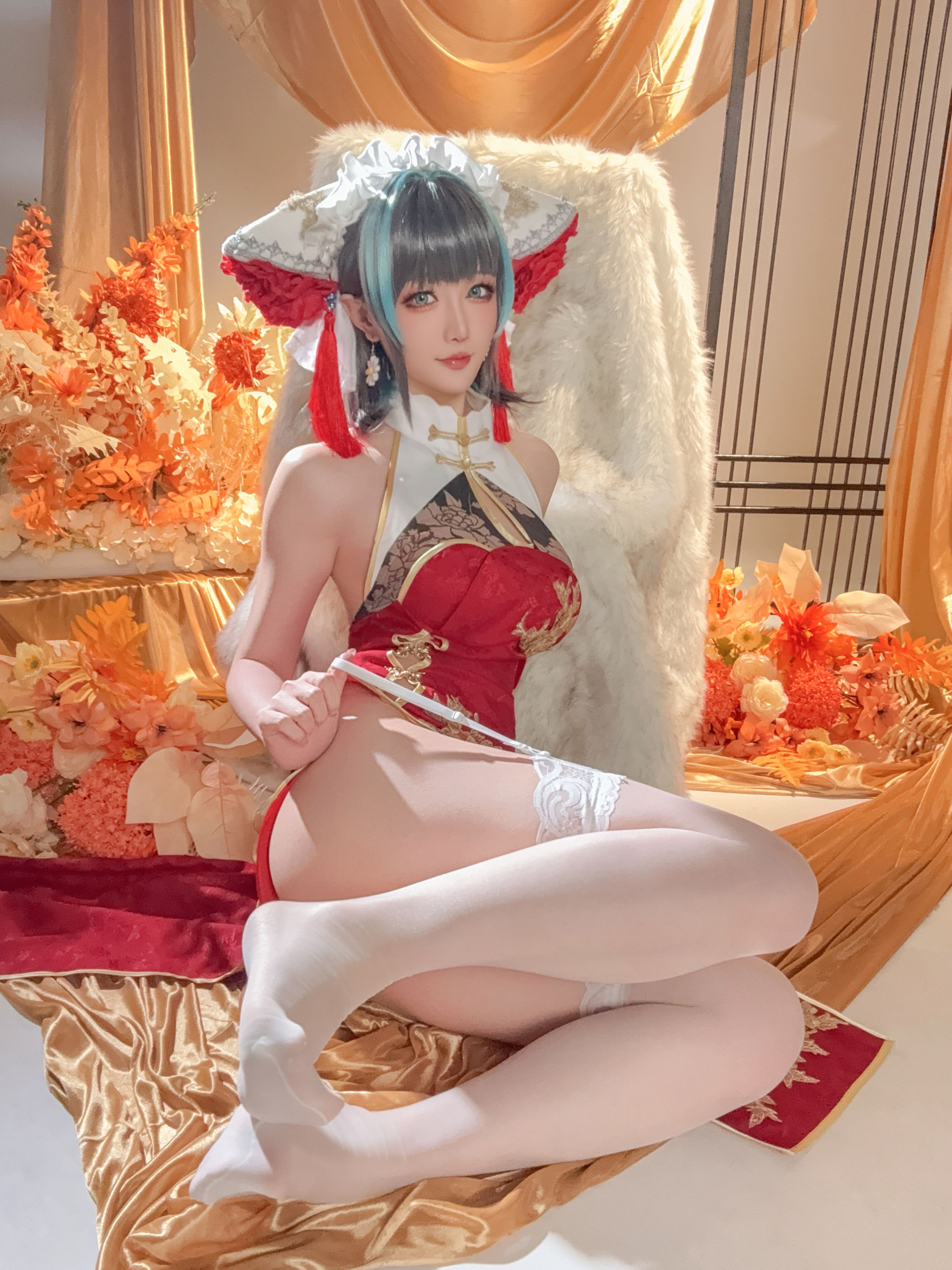 Coser小姐姐 星之迟迟 - 碧蓝航线 柴郡/(23P)