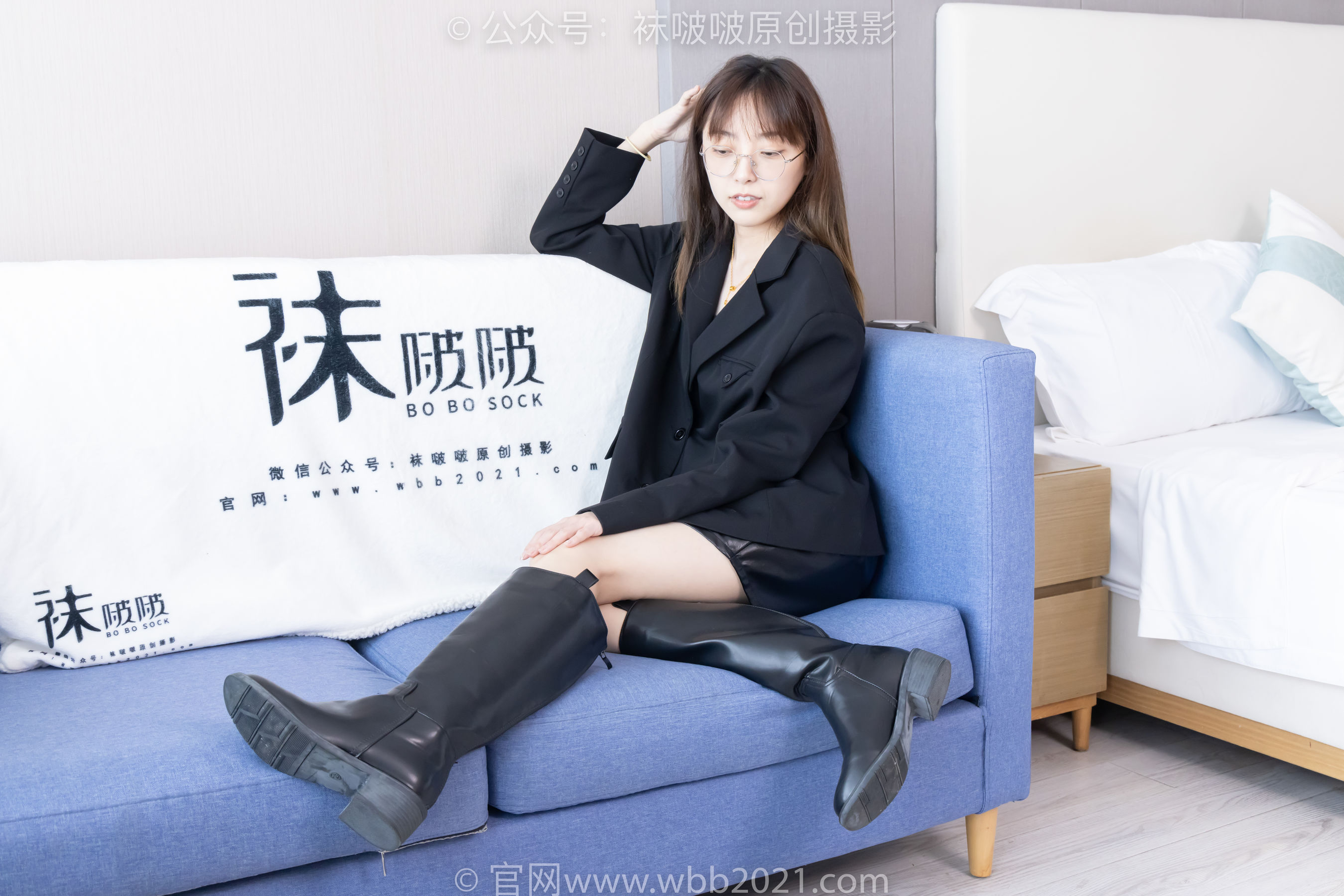 BoBoSocks袜啵啵 No.486 稚予 - 长靴、黑网袜、裸足、裸足踩奶油蛋糕 踩完蛋糕泡脚剧情/(149P)