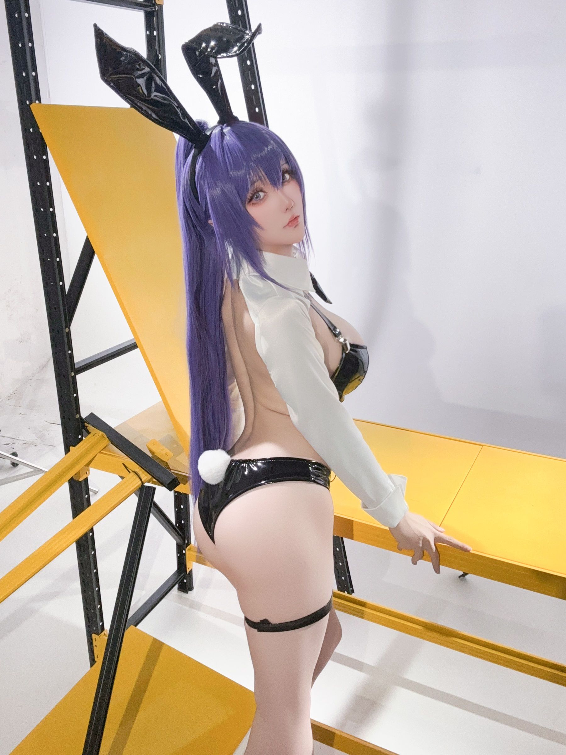 Coser小姐姐 星之迟迟 - 画师同人 尤娜兔女郎/(28P)