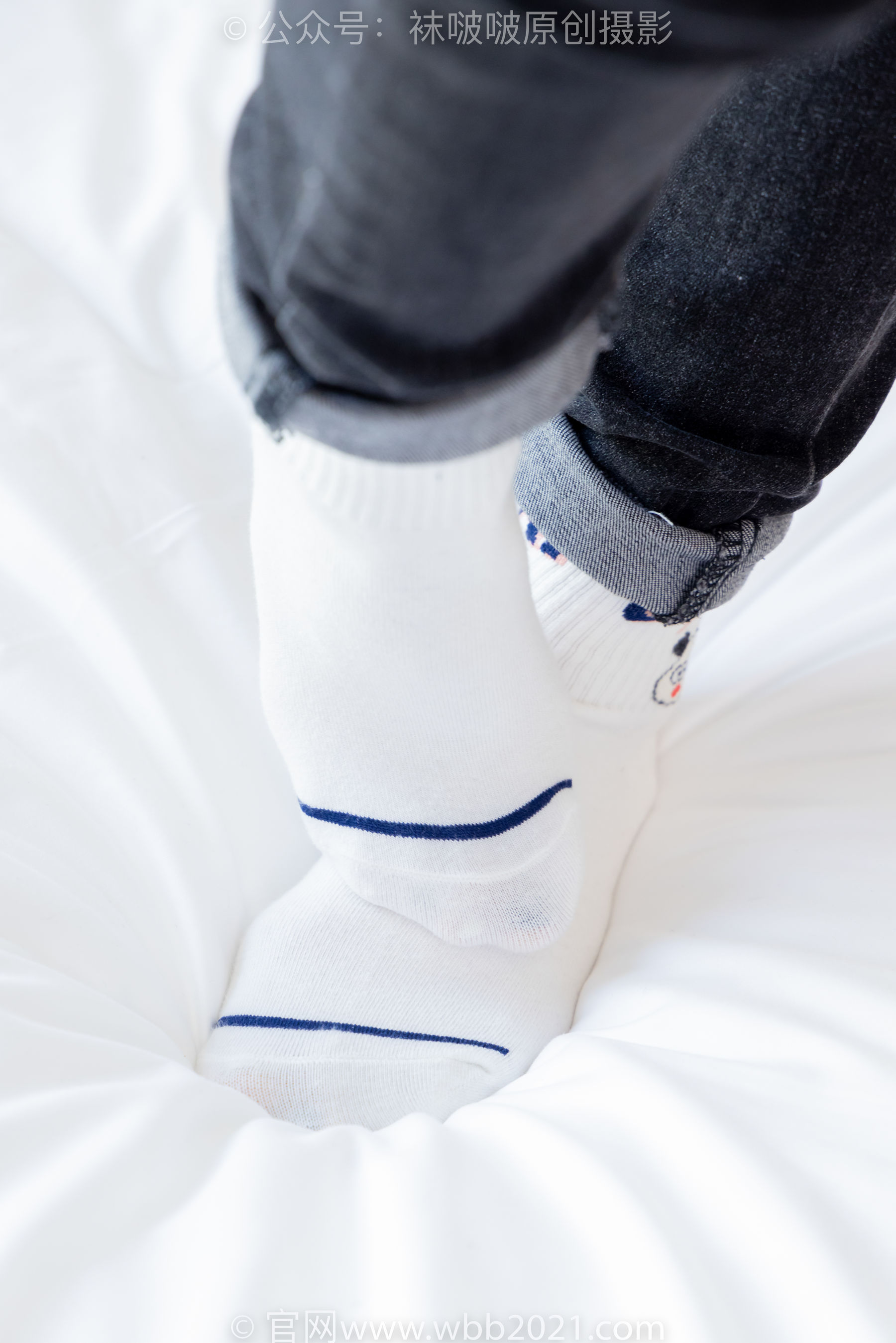 BoBoSocks袜啵啵 No.481 糯米 - 板鞋、白棉袜、裸足、对联迎新春，半脱袜子剧情/(150P)