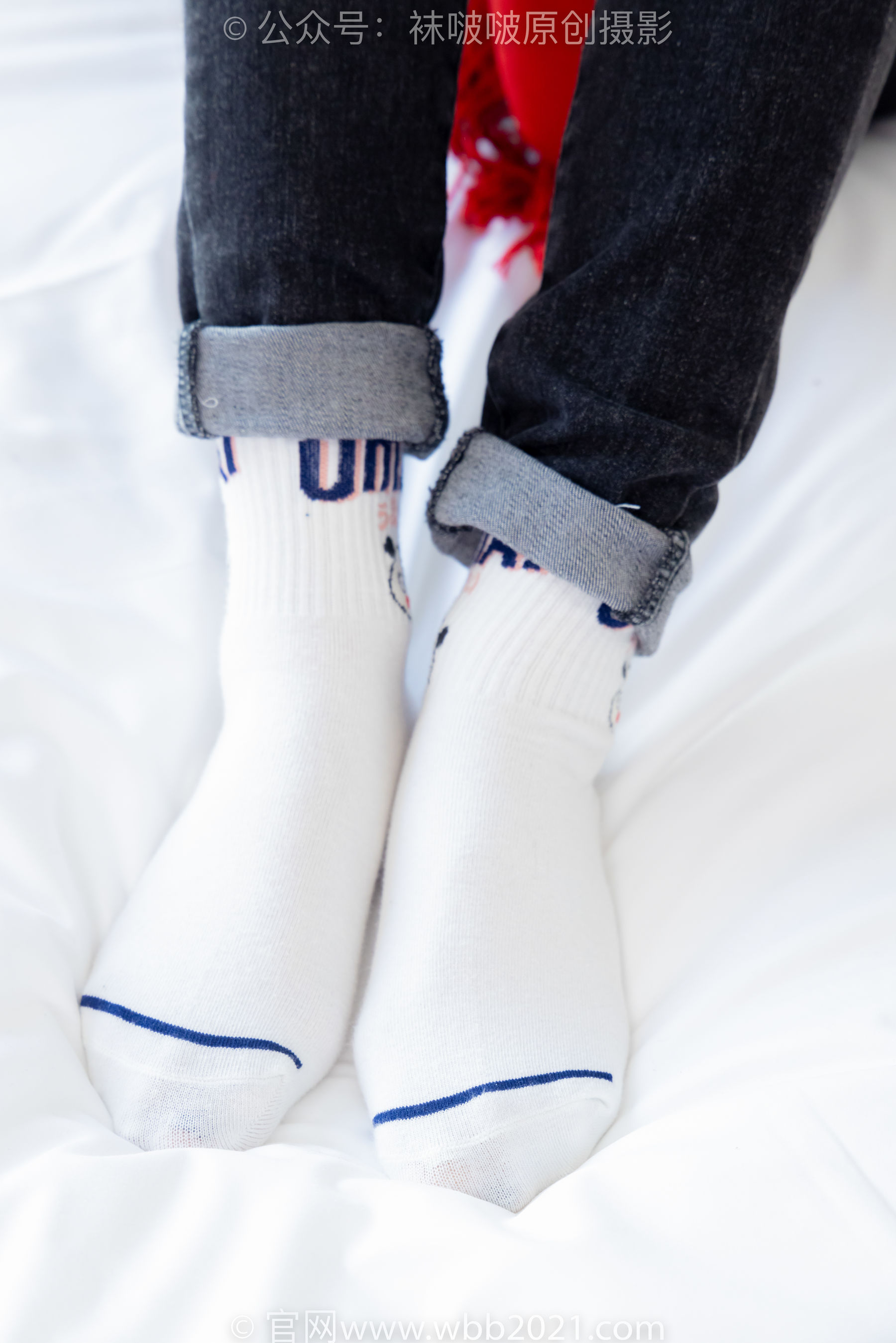 BoBoSocks袜啵啵 No.481 糯米 - 板鞋、白棉袜、裸足、对联迎新春，半脱袜子剧情/(150P)