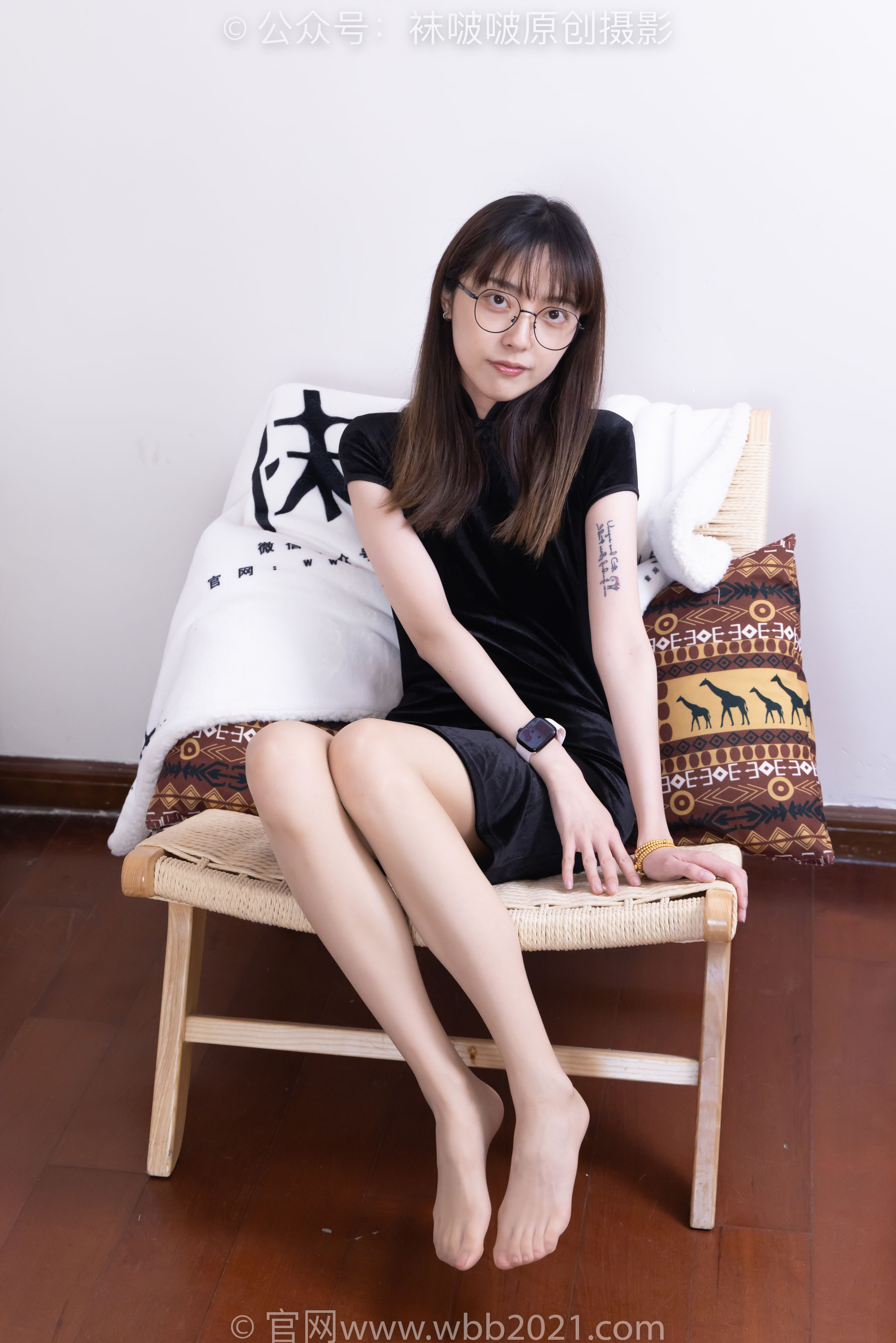 BoBoSocks袜啵啵 No.482 稚予 - 高跟鞋、厚黑丝大腿袜、肉丝、旗袍/(140P)