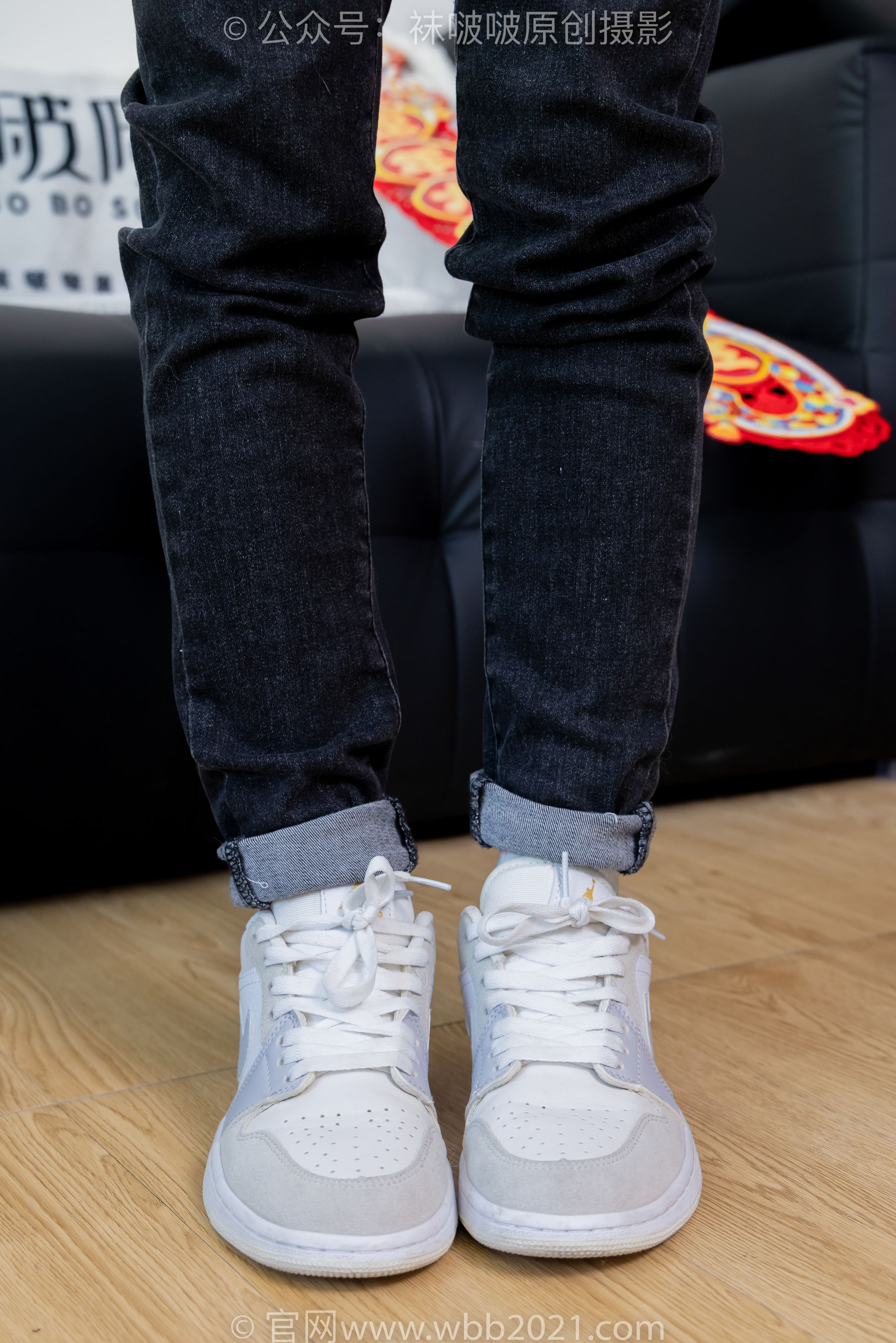 BoBoSocks袜啵啵 No.481 糯米 - 板鞋、白棉袜、裸足、对联迎新春，半脱袜子剧情/(150P)