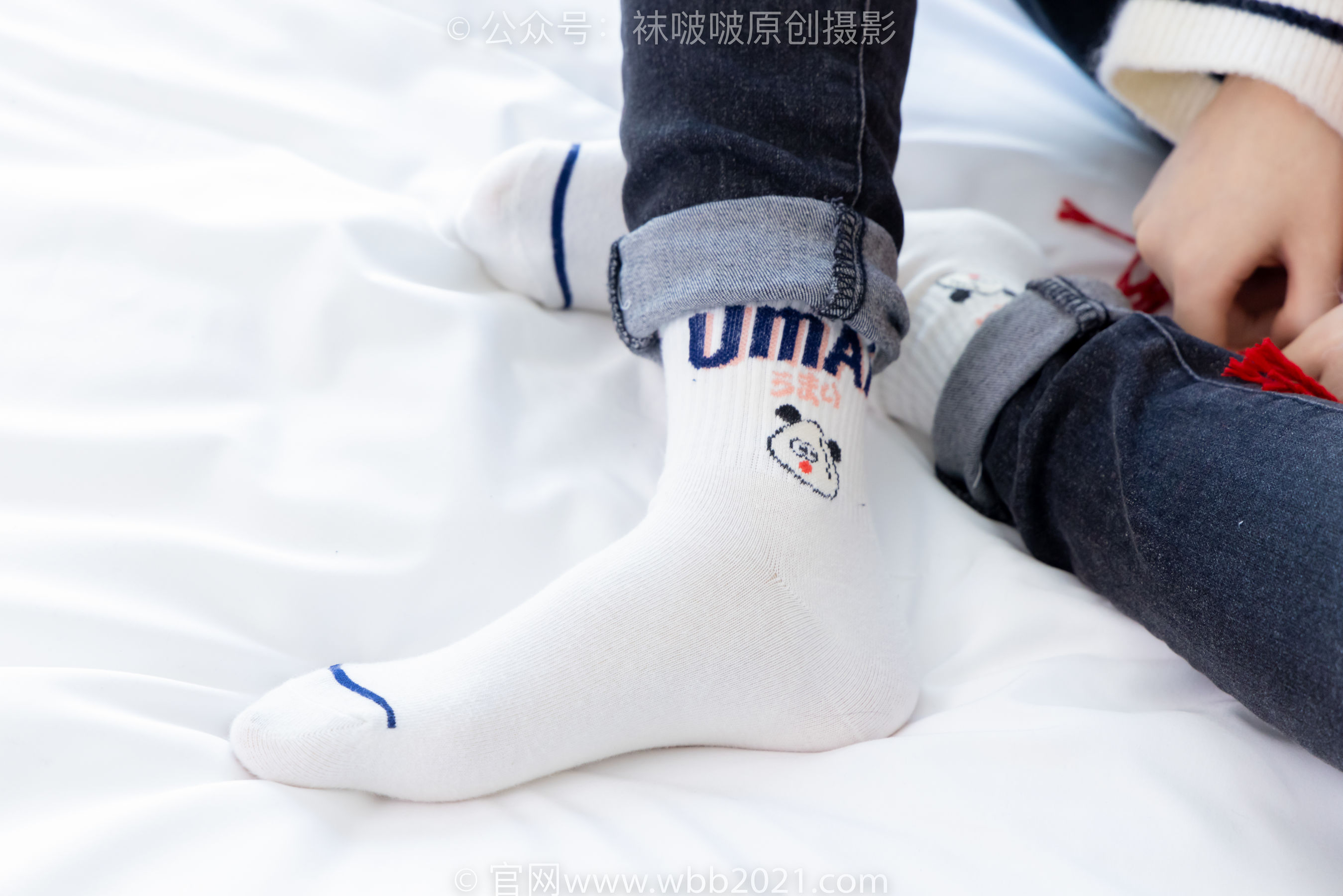 BoBoSocks袜啵啵 No.481 糯米 - 板鞋、白棉袜、裸足、对联迎新春，半脱袜子剧情/(150P)