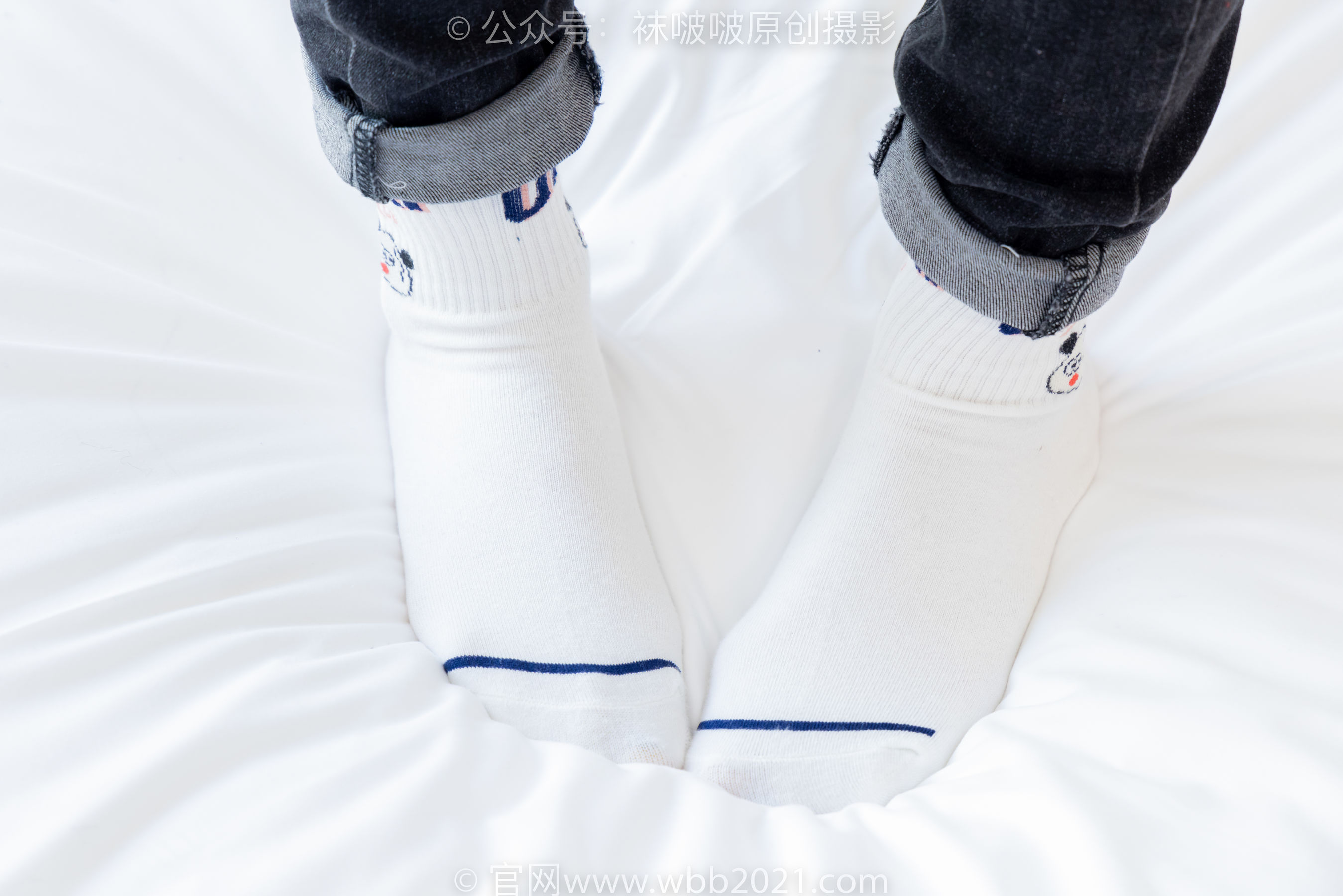 BoBoSocks袜啵啵 No.481 糯米 - 板鞋、白棉袜、裸足、对联迎新春，半脱袜子剧情/(150P)