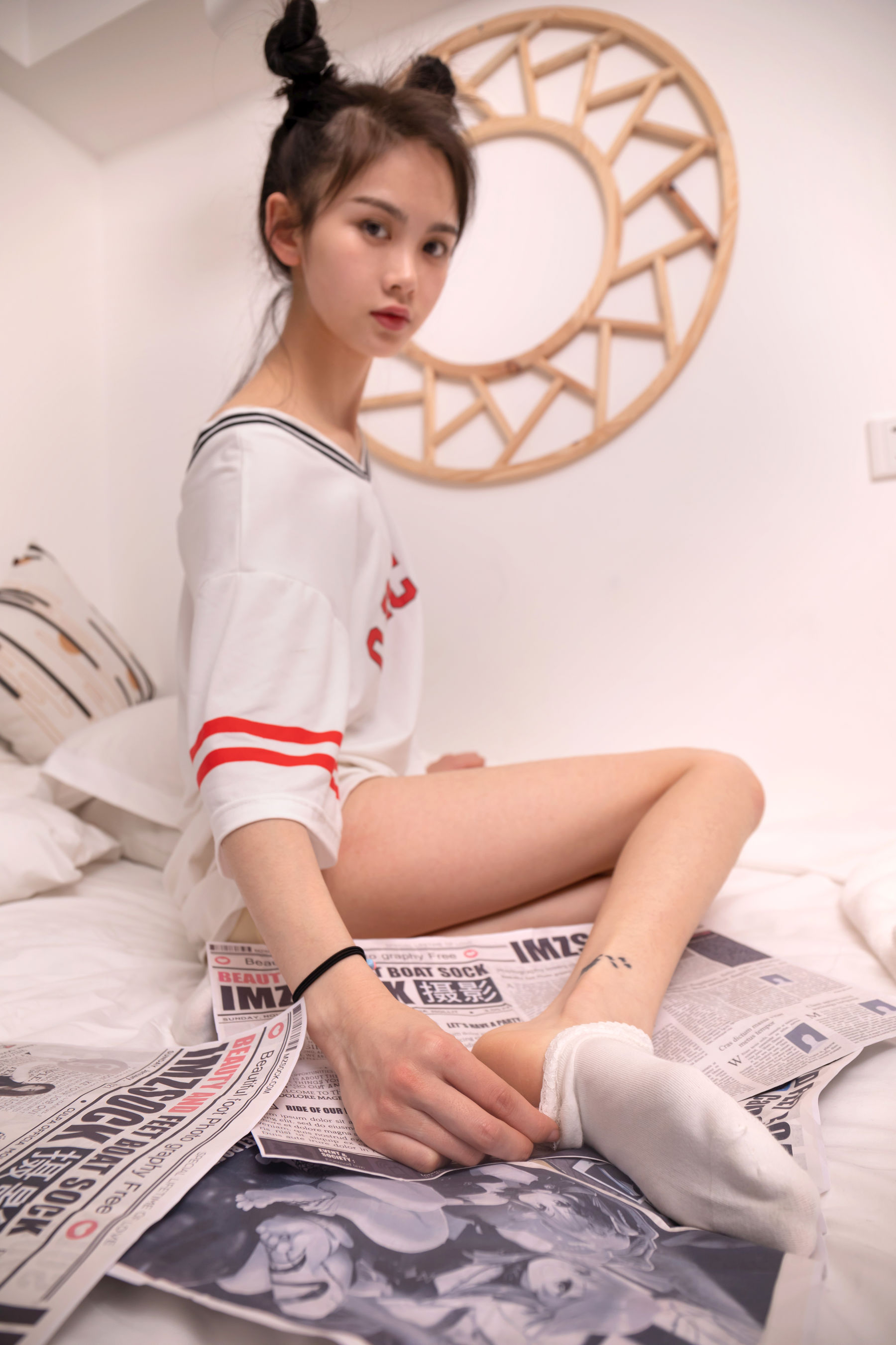 [MZSOCK]爱美足 No.166 雨沫&君君/(130P)
