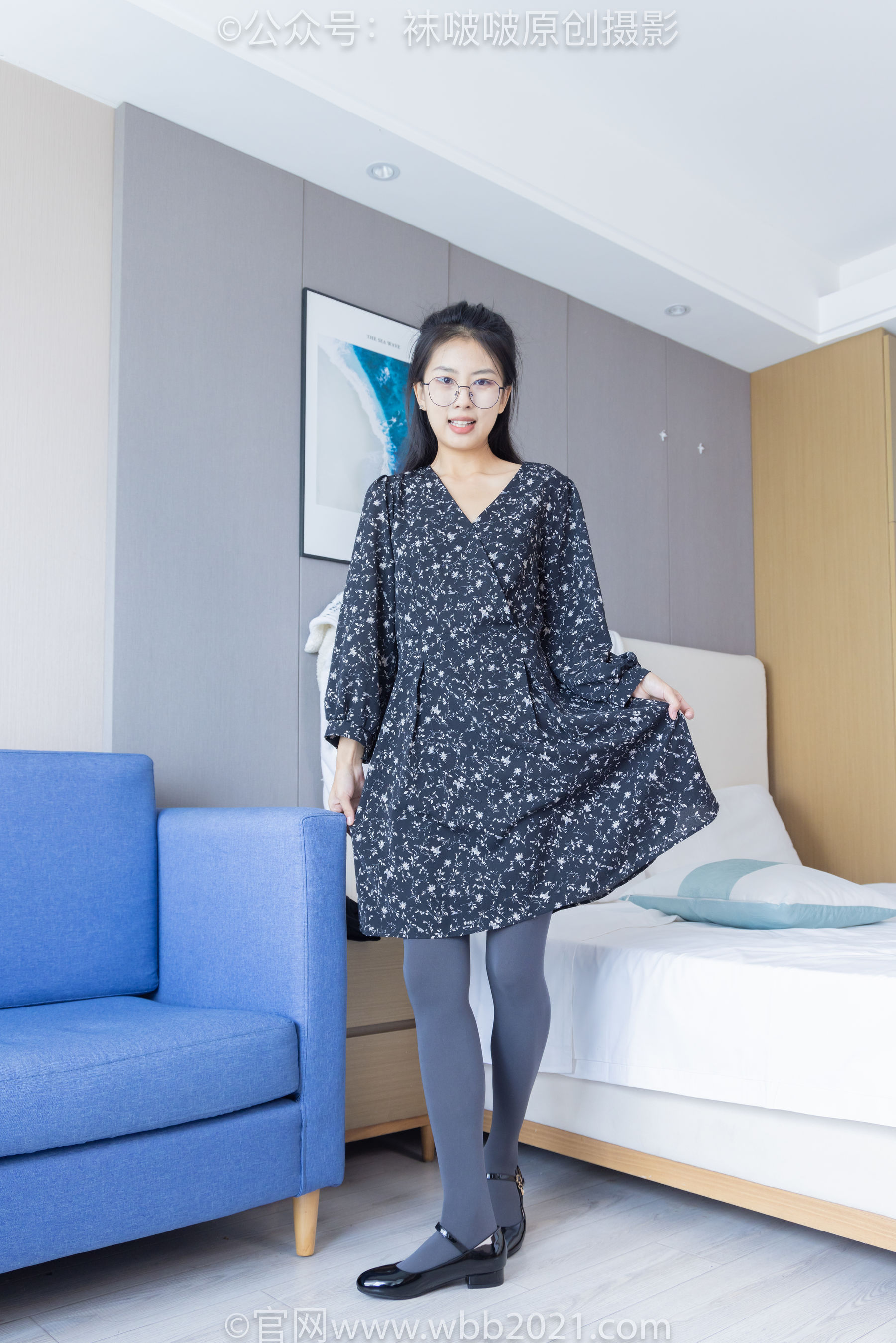 BoBoSocks袜啵啵 No.497 奶油 - 低跟鞋、厚肉丝、厚灰丝/(144P)