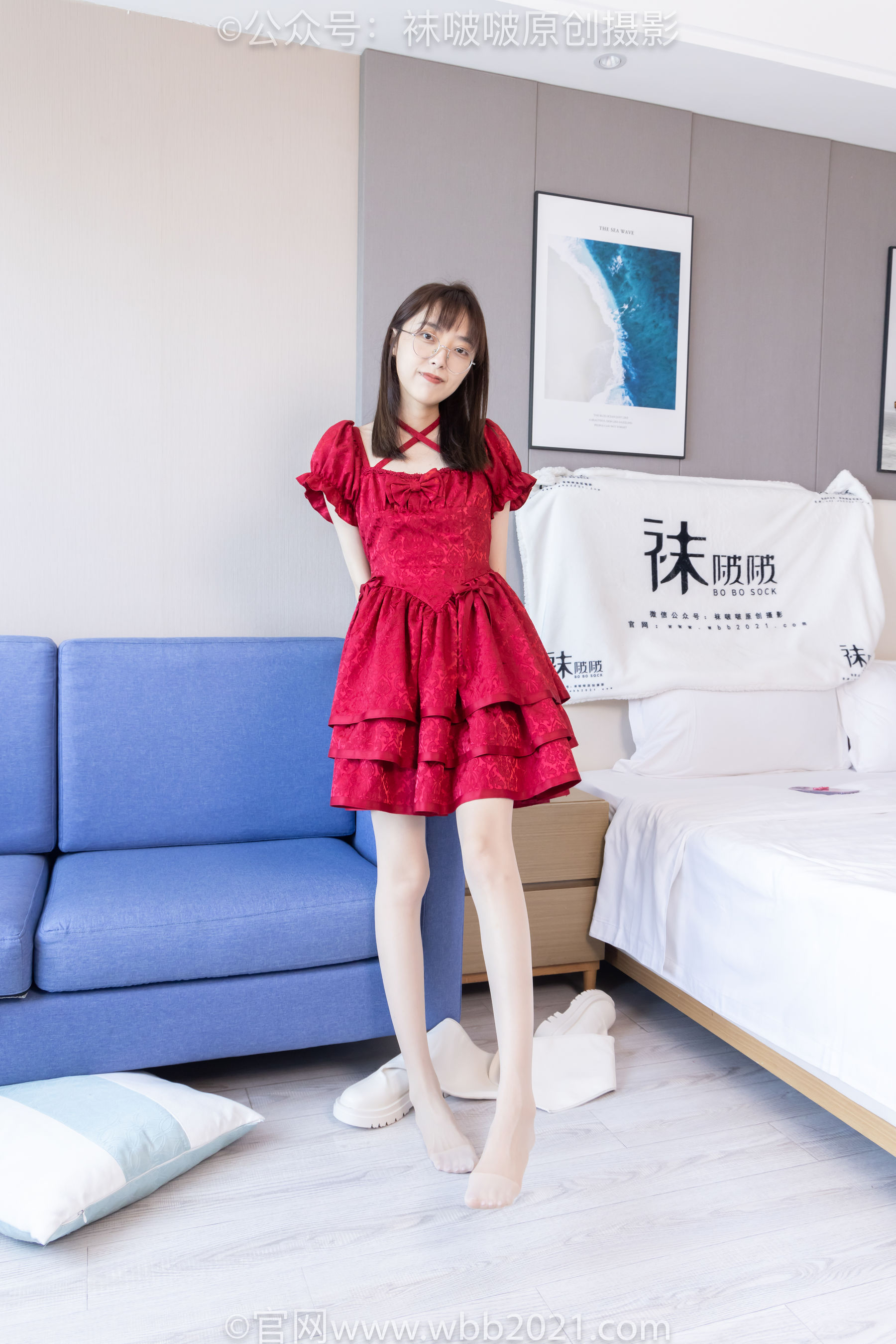 BoBoSocks袜啵啵 No.496 稚予 长靴、短靴、薄肉丝/(160P)