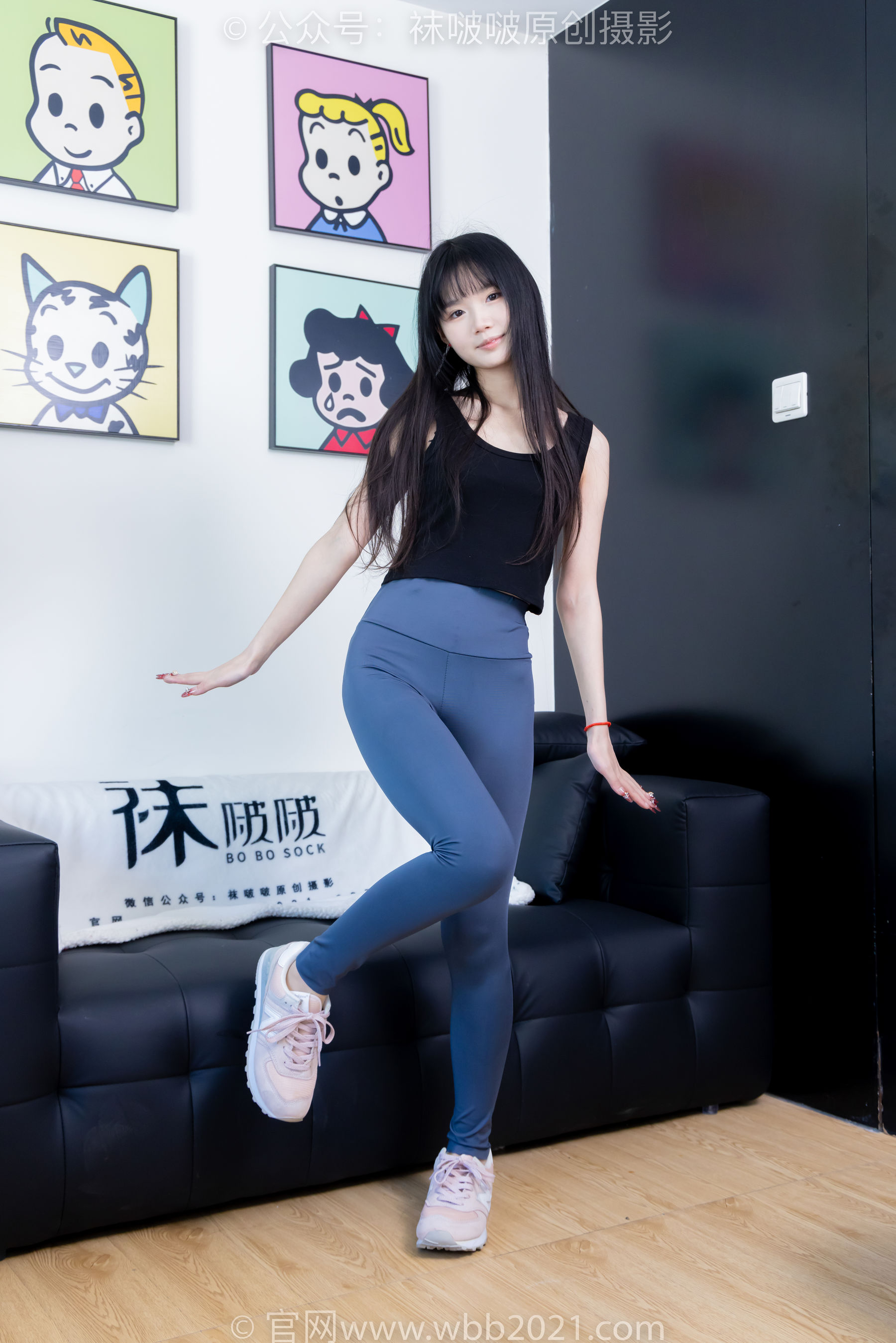 BoBoSocks袜啵啵 No.493 甜甜圈 - 运动鞋、薄肉丝、瑜伽裤裤里丝/(140P)