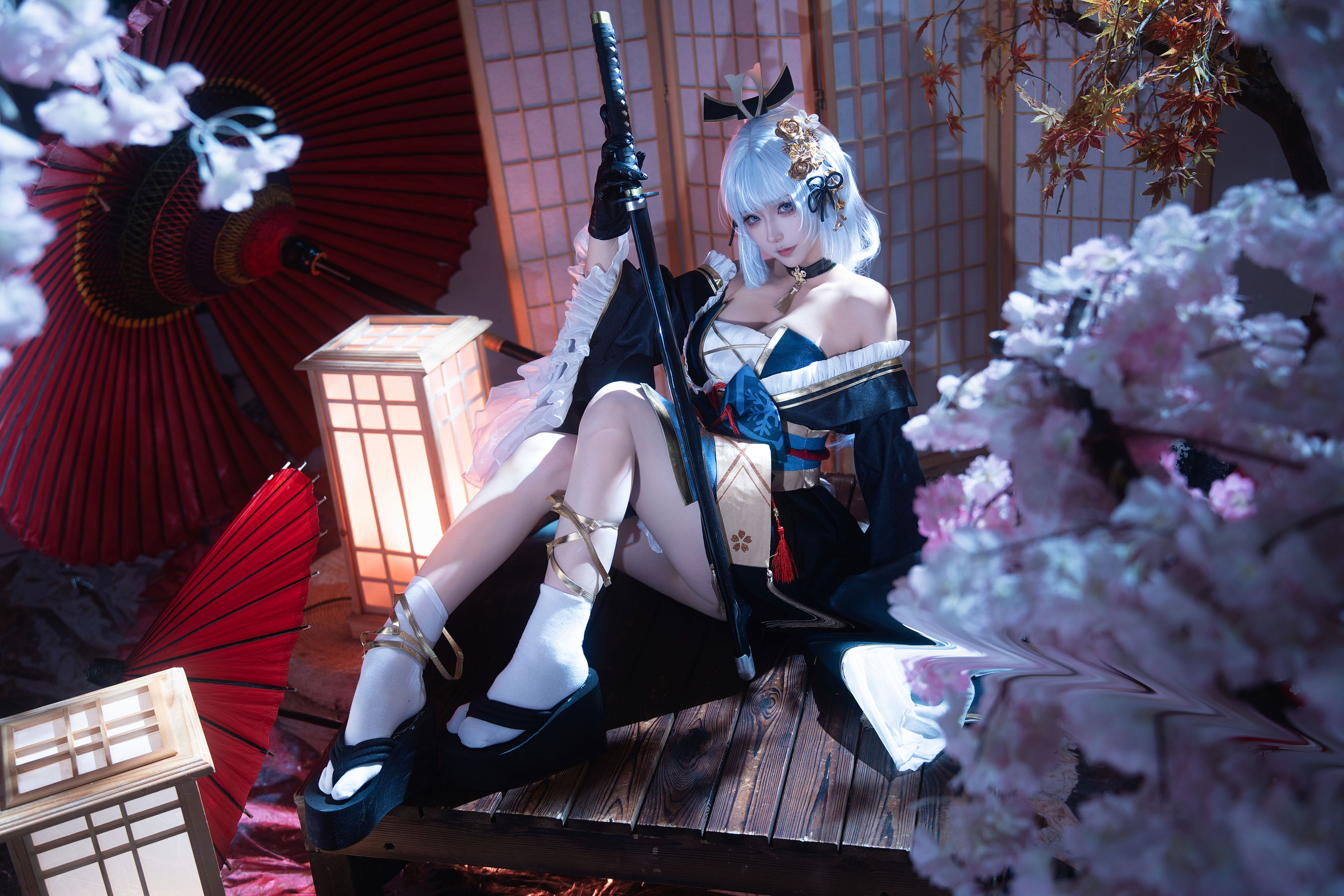 Seya-狮砸 - 神里绫华 霜刃/(12P)