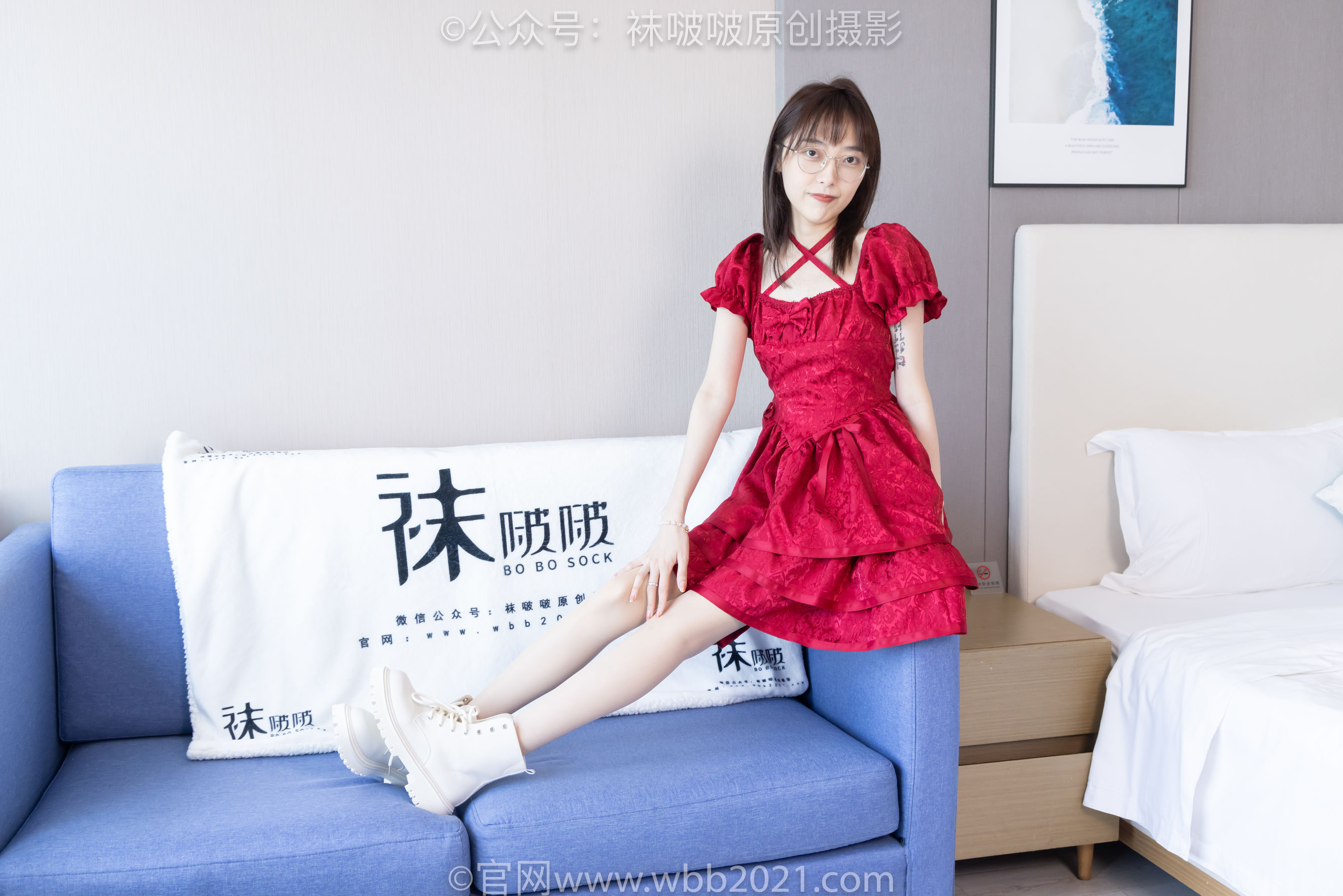 BoBoSocks袜啵啵 No.496 稚予 长靴、短靴、薄肉丝/(160P)