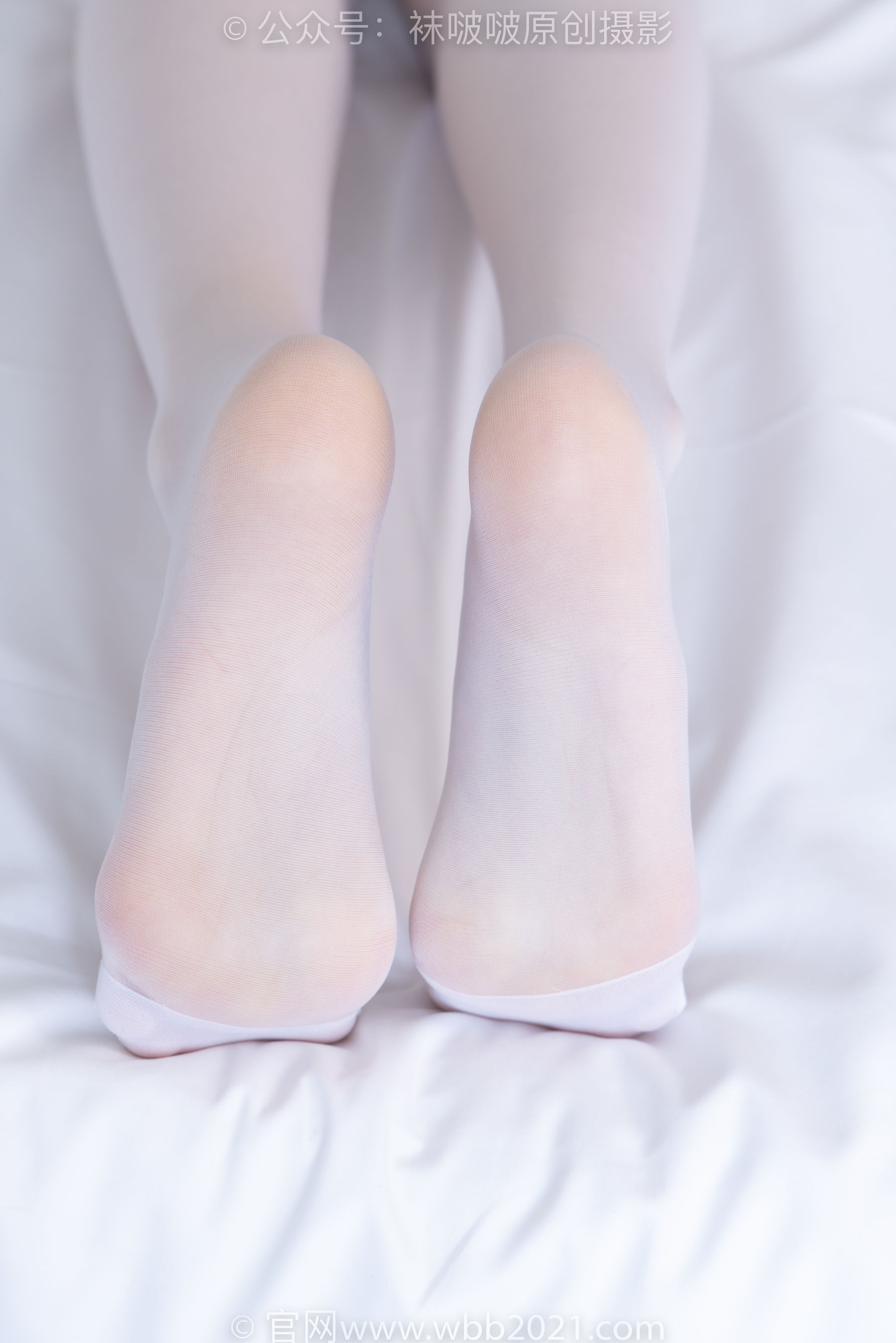 BoBoSocks袜啵啵 No.490 稚予 皮鞋、薄白丝/(161P)