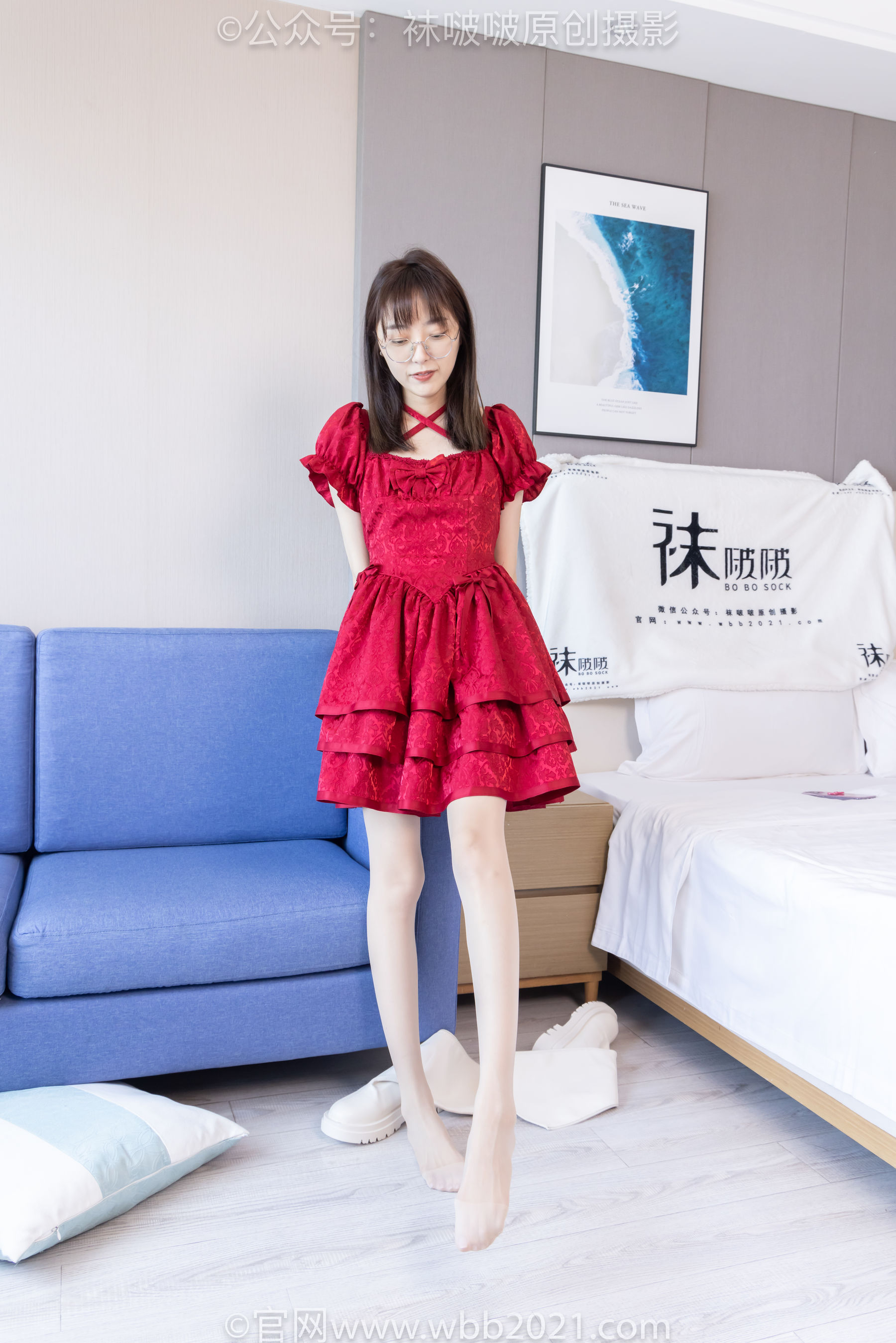 BoBoSocks袜啵啵 No.496 稚予 长靴、短靴、薄肉丝/(160P)